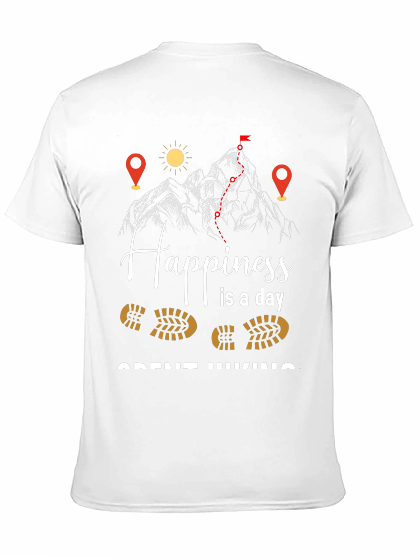 Hiking Happiness Graphic Tee - Adventure Awaits!