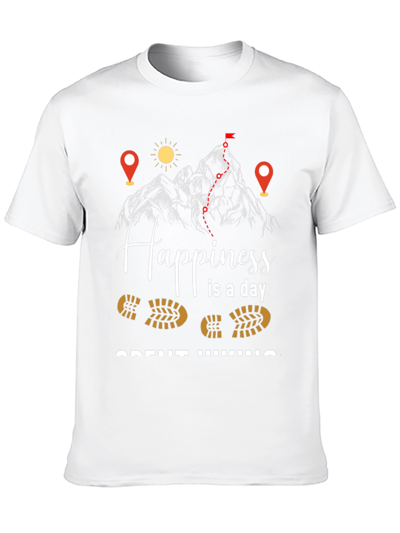 Hiking Happiness Graphic Tee - Adventure Awaits!