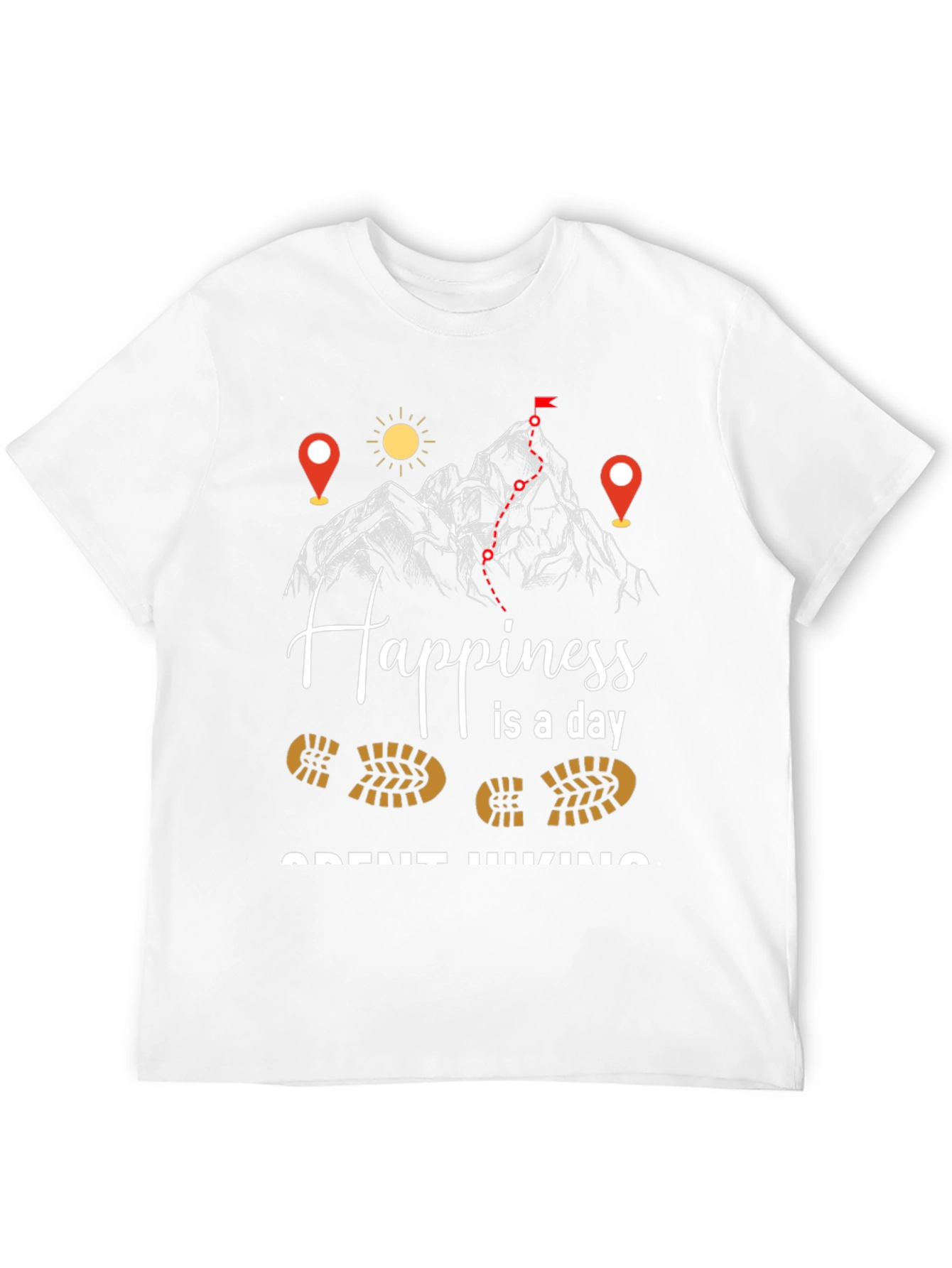 Hiking Happiness Graphic Tee - Adventure Awaits!