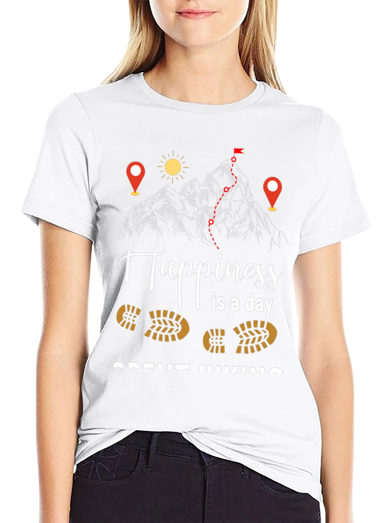 Hiking Happiness Graphic Tee - Adventure Awaits!