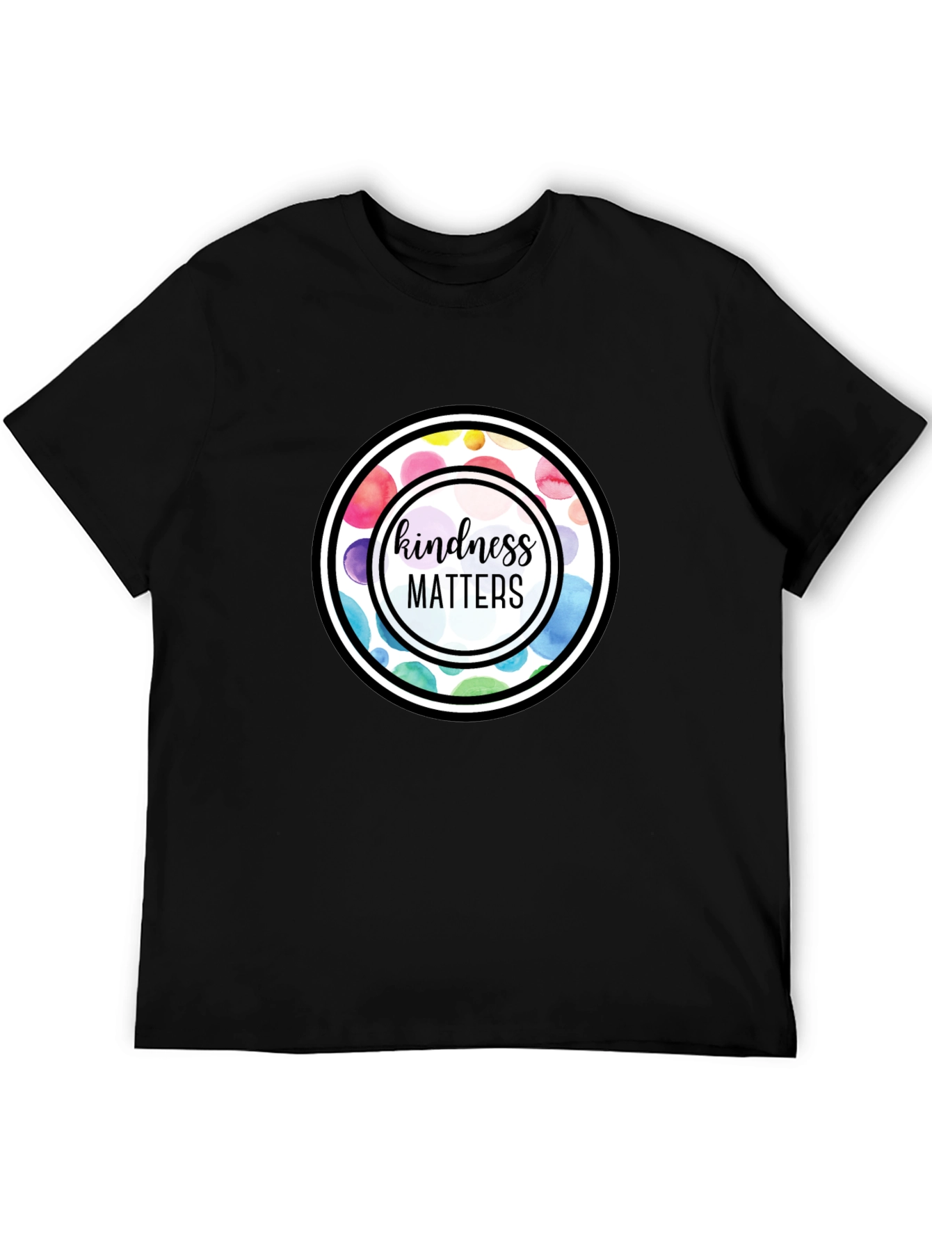 Kindness Matters Graphic Tee - Black