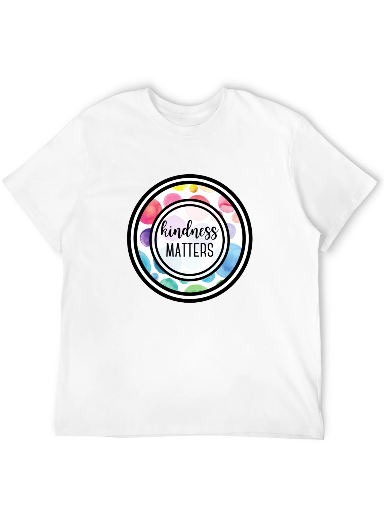 Kindness Matters Graphic Tee - Black