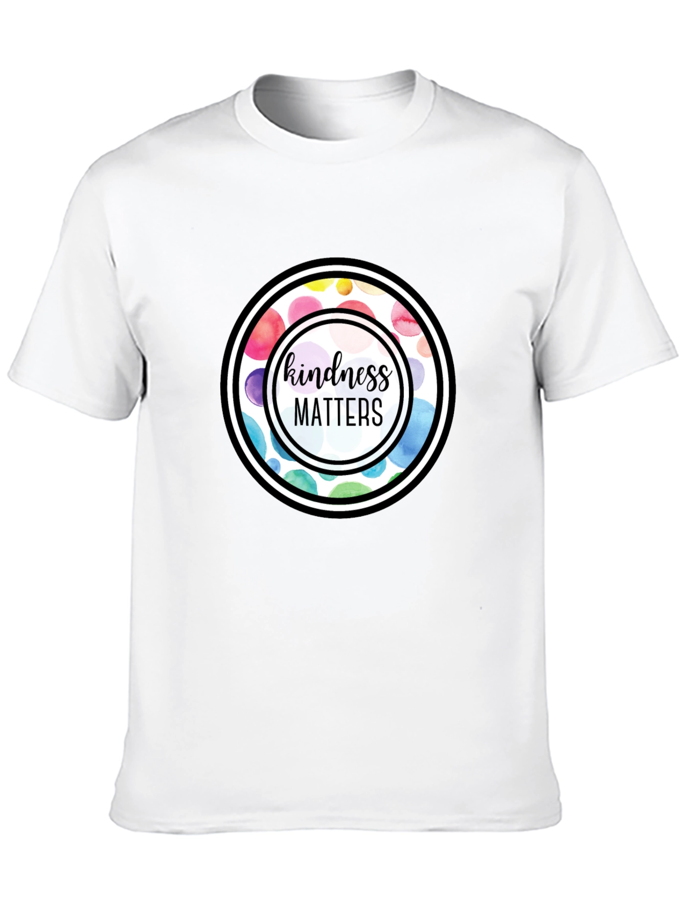 Kindness Matters Graphic Tee - Black