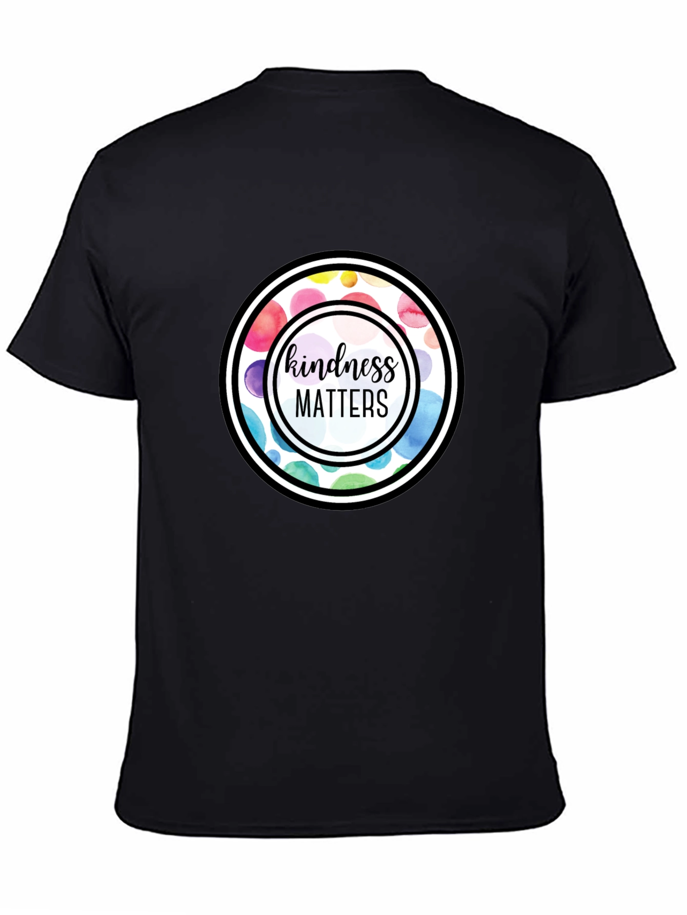 Kindness Matters Graphic Tee - Black
