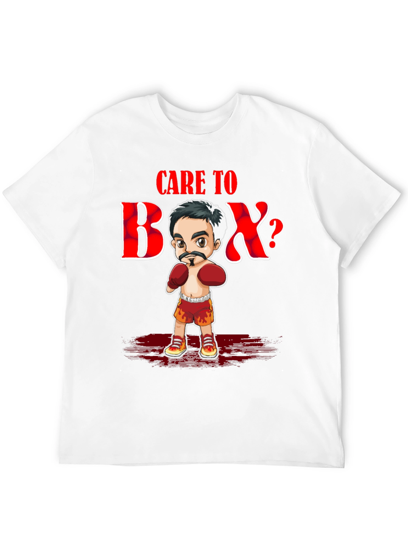 Care To Box T-Shirt - Black Graphic Tee