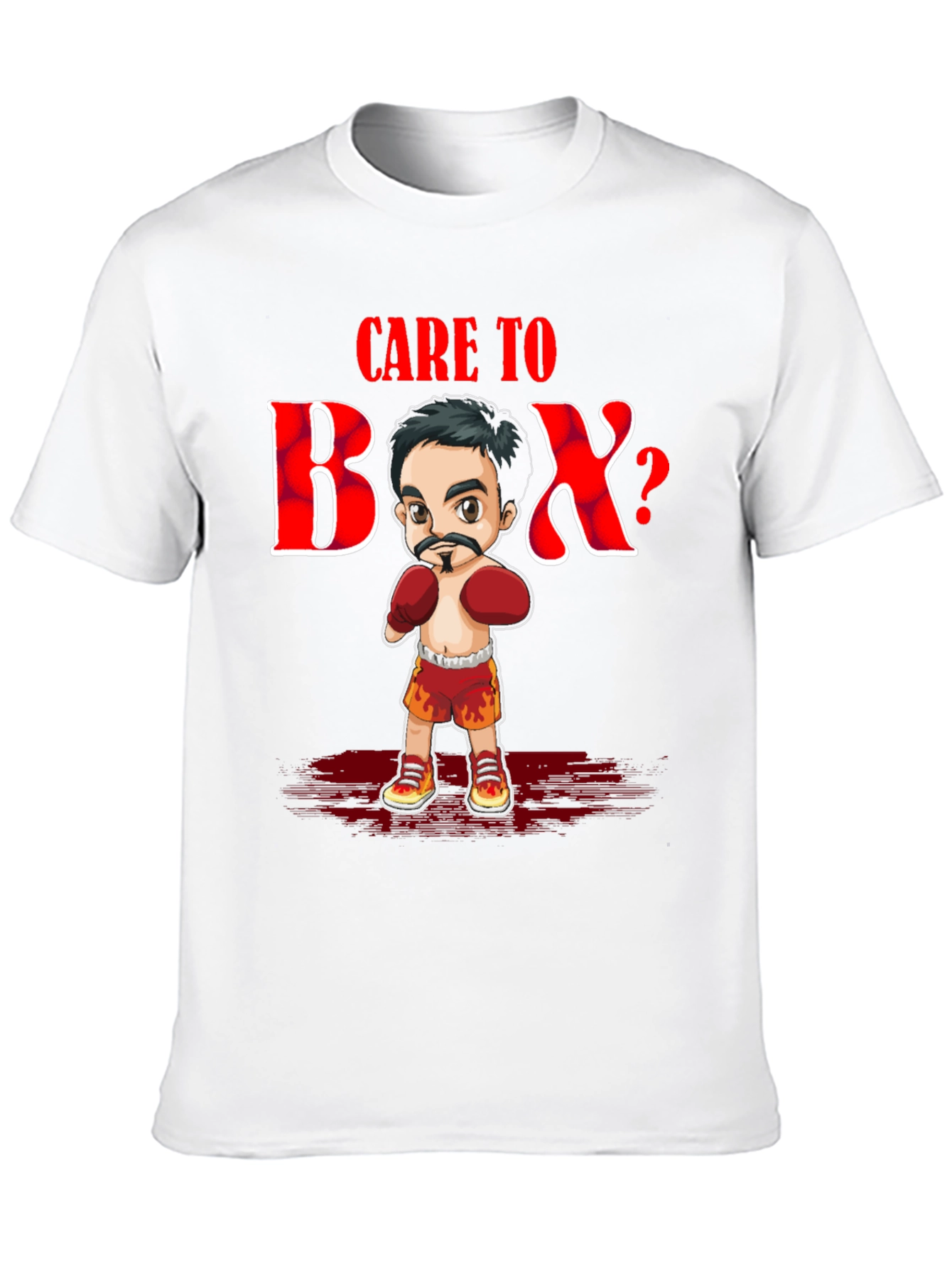 Care To Box T-Shirt - Black Graphic Tee