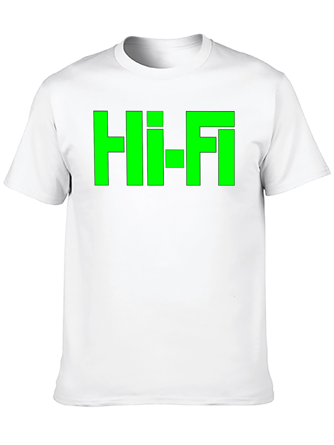 Hi-Fi Graphic Tee - Retro Style
