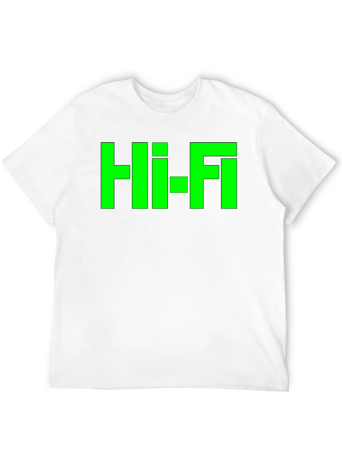 Hi-Fi Graphic Tee - Retro Style