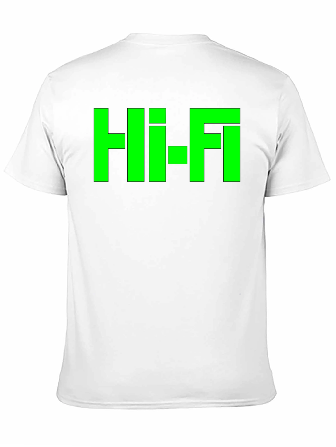 Hi-Fi Graphic Tee - Retro Style