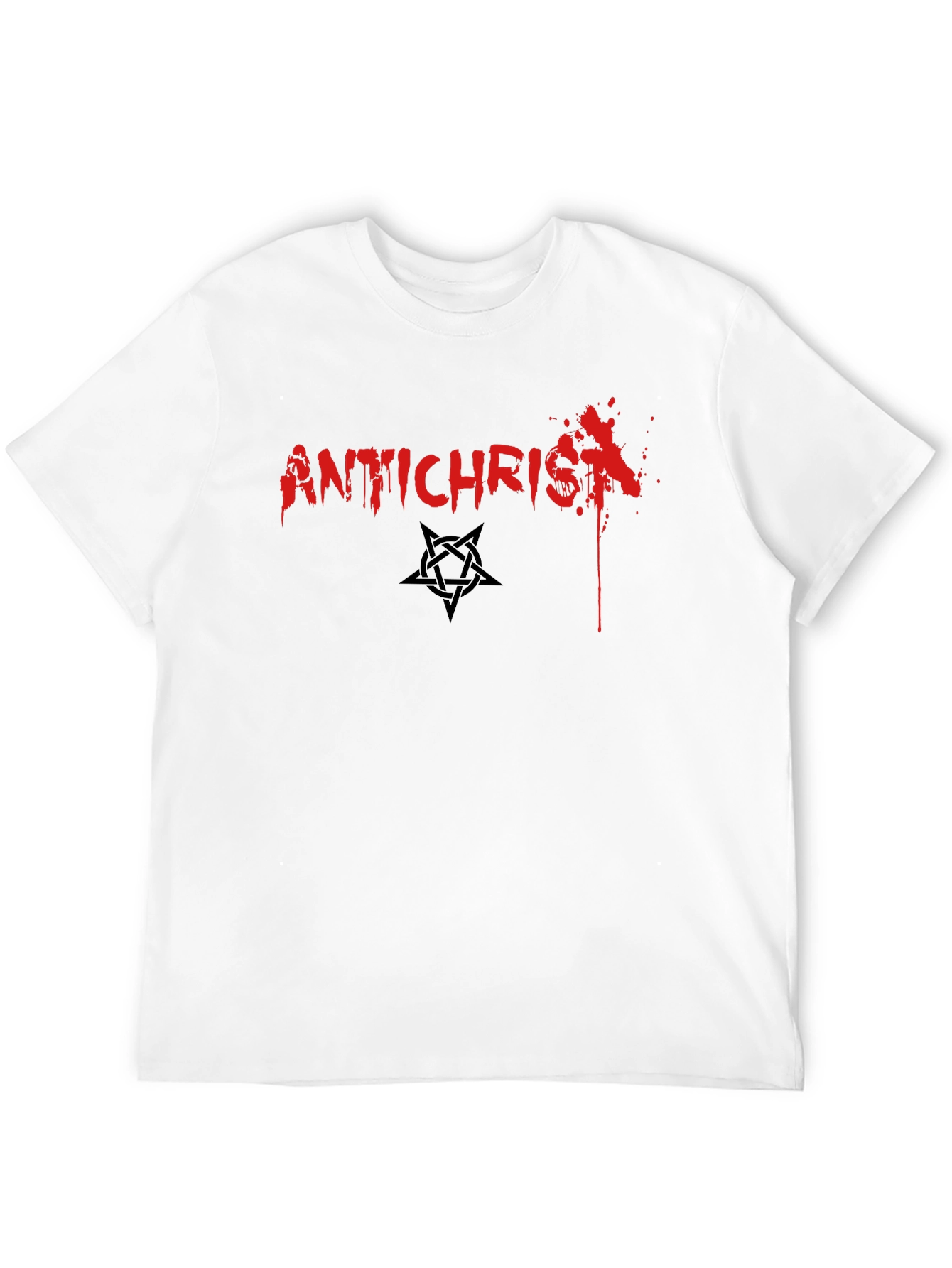 Antichrist Graphic Tee - Bold Statement T-Shirt