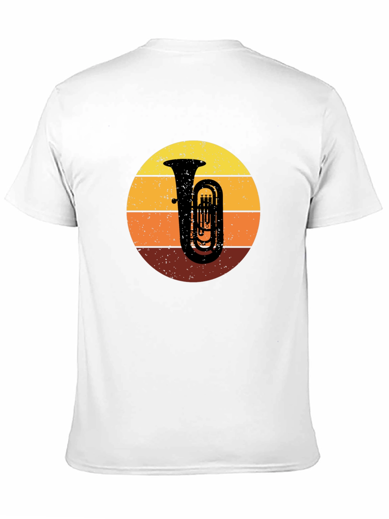 Retro Tuba Sunset T-Shirt