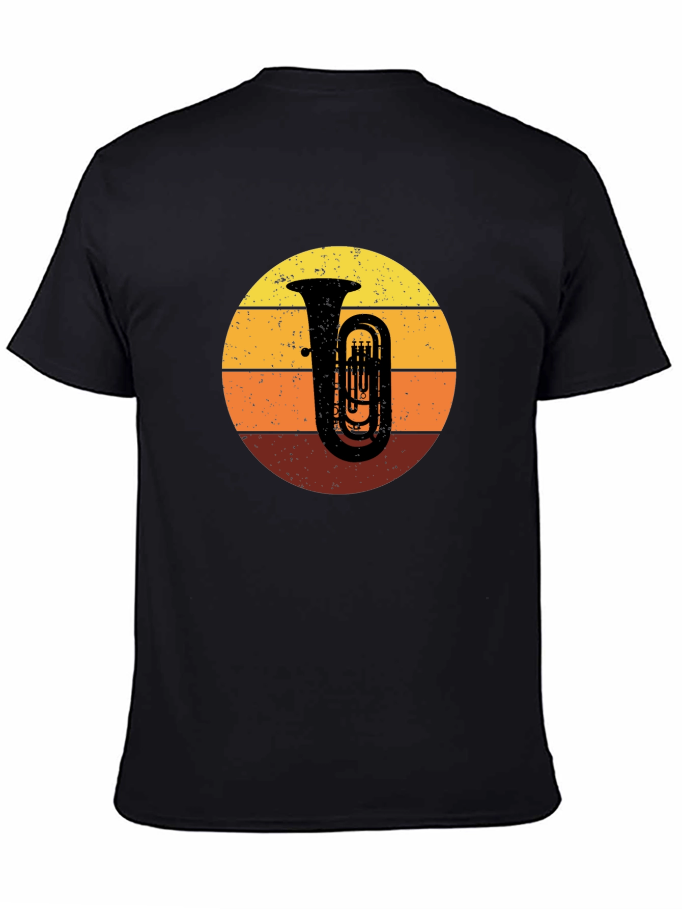 Retro Tuba Sunset T-Shirt