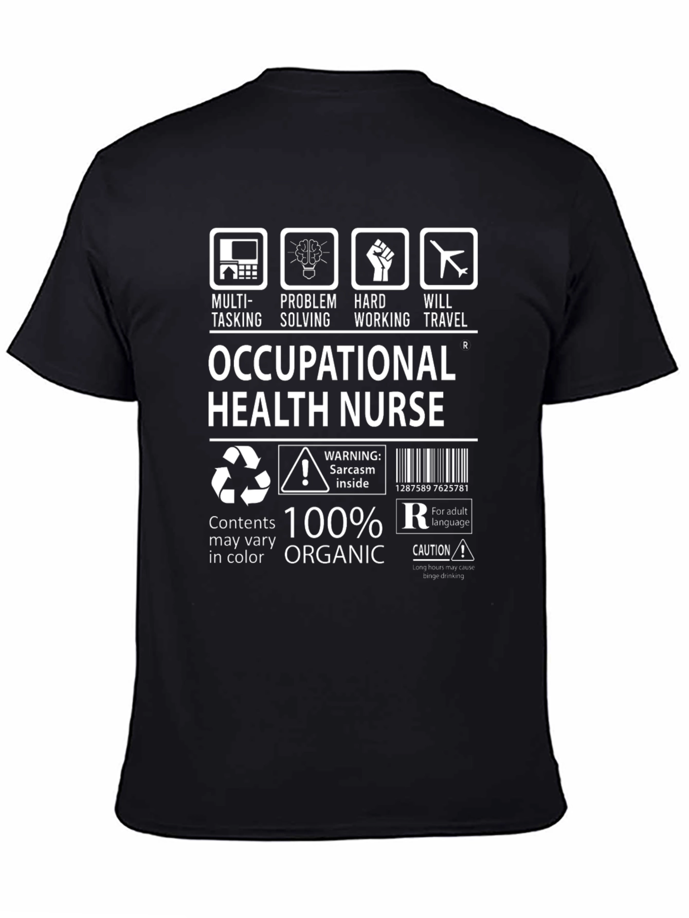 Occupational Health Nurse Graphic T-Shirt