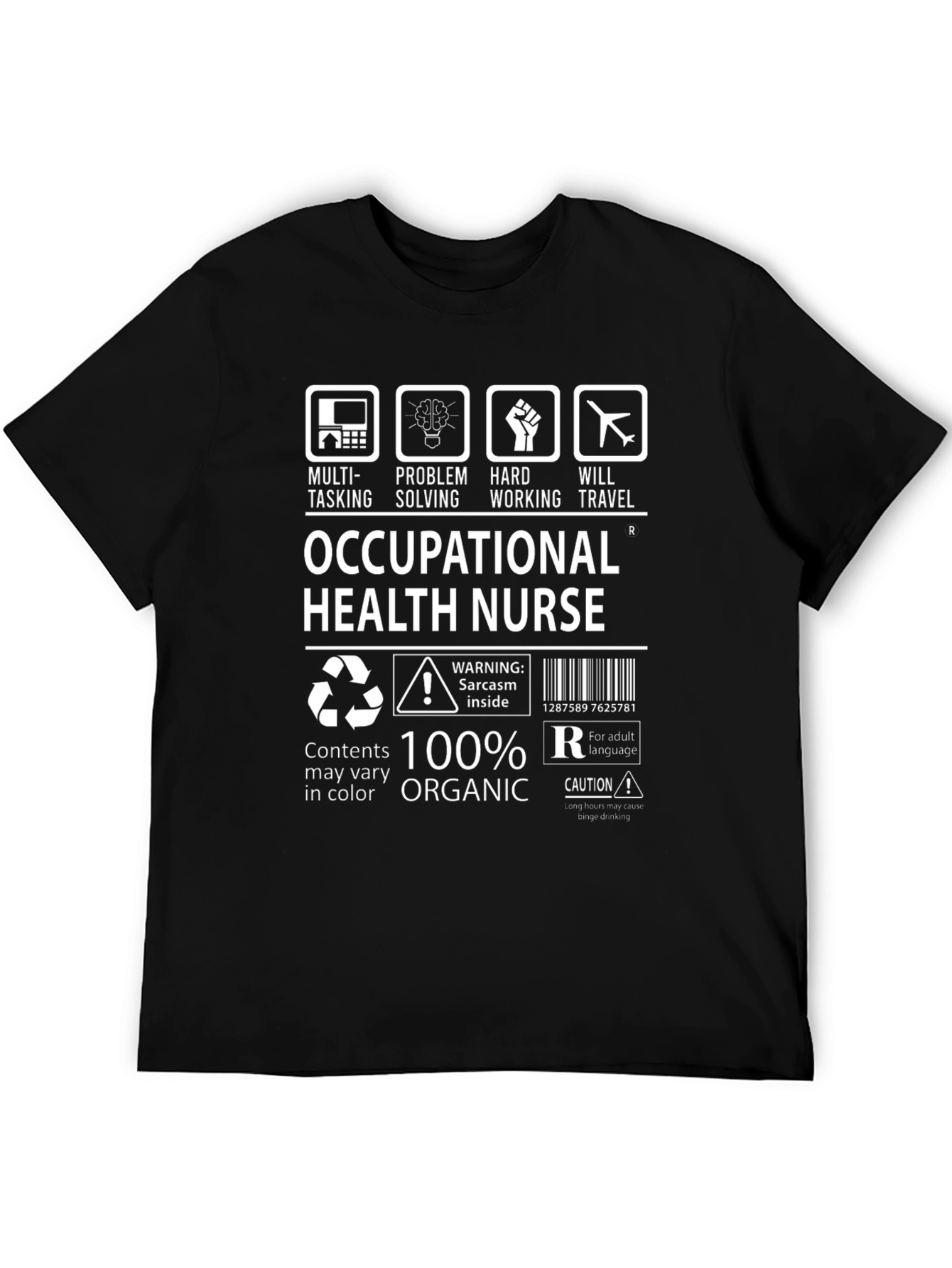 Occupational Health Nurse Graphic T-Shirt