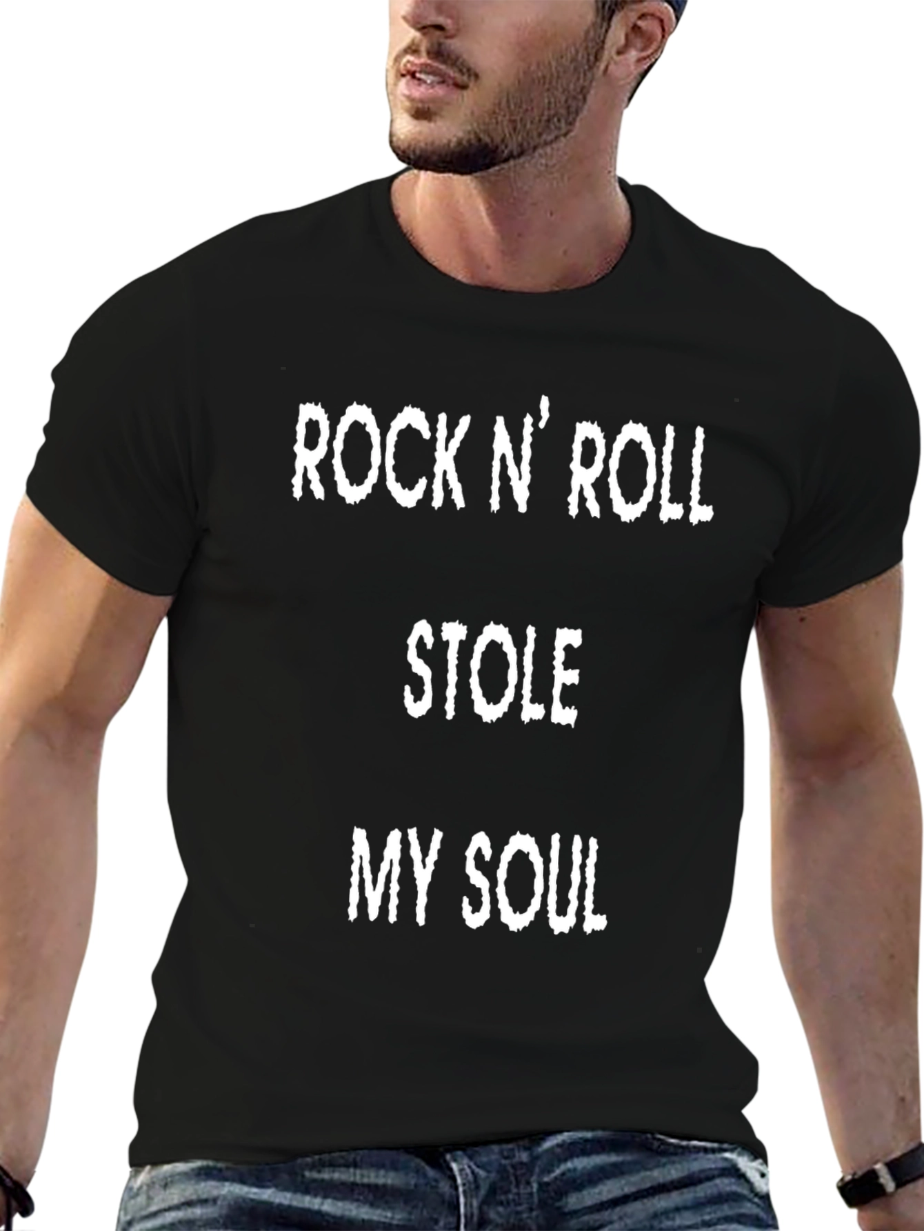 Rock N Roll Stole My Soul Graphic Tee