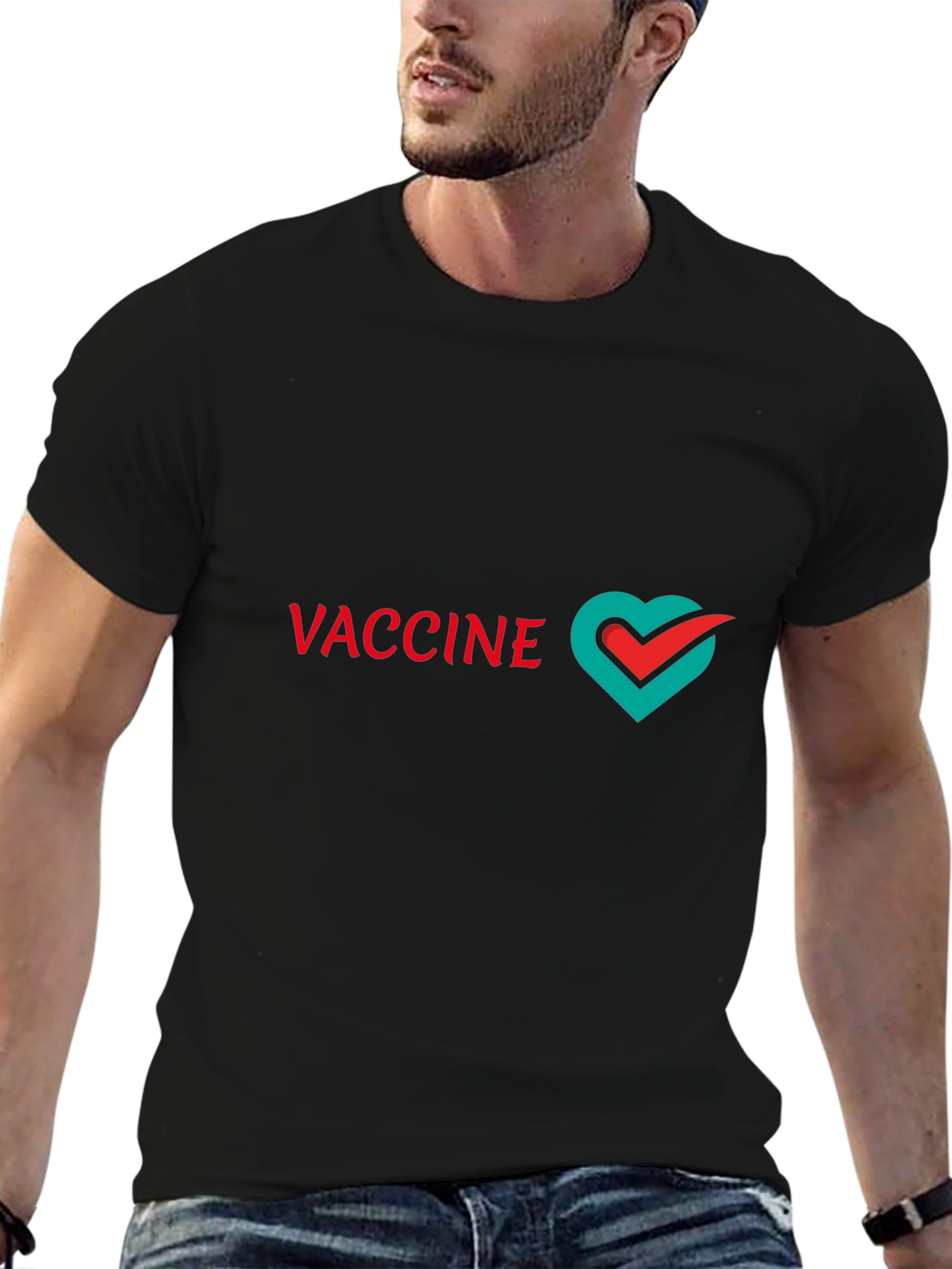 Vaccine Love T-Shirt - Stylish & Supportive