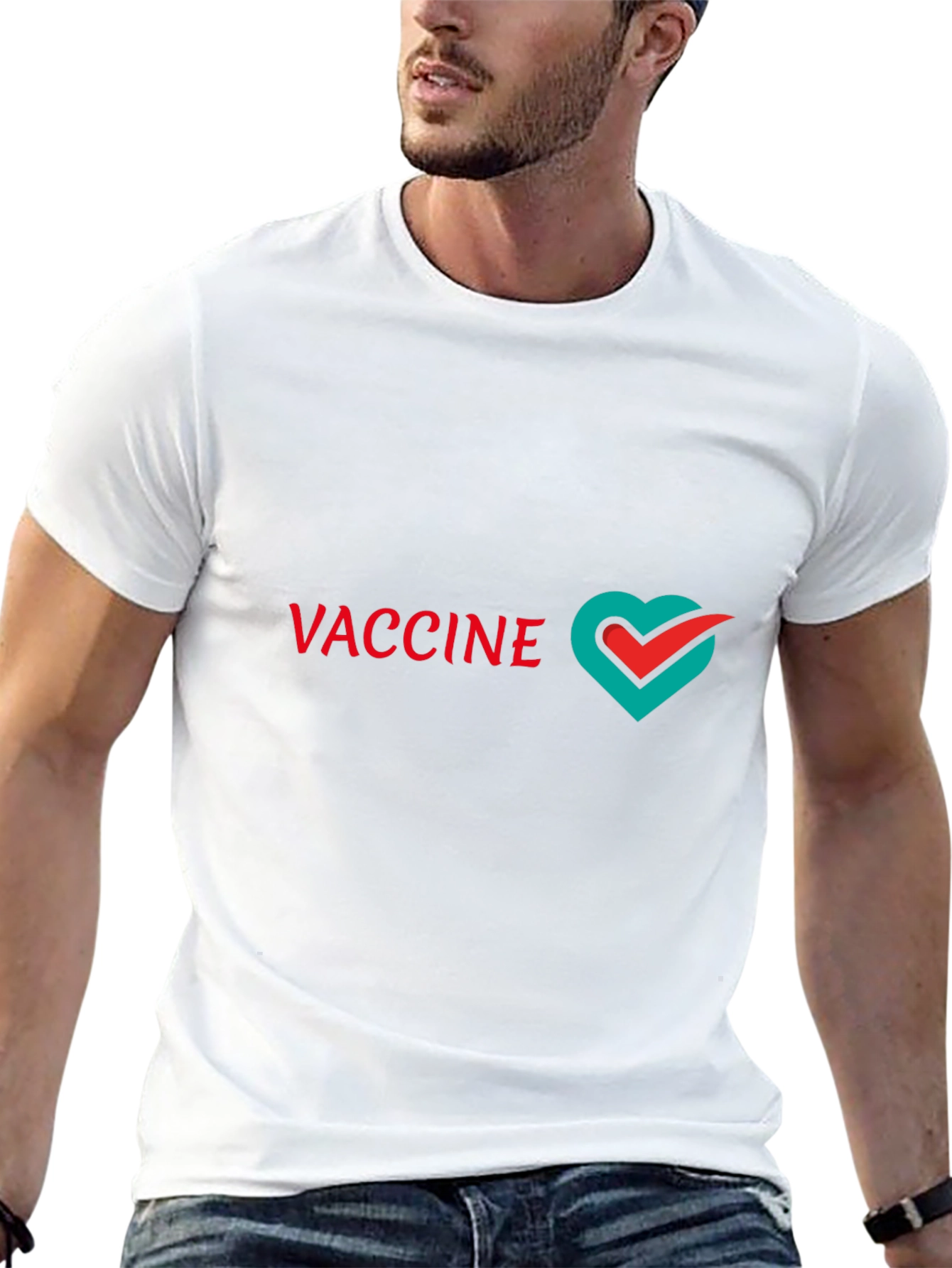Vaccine Love T-Shirt - Stylish & Supportive