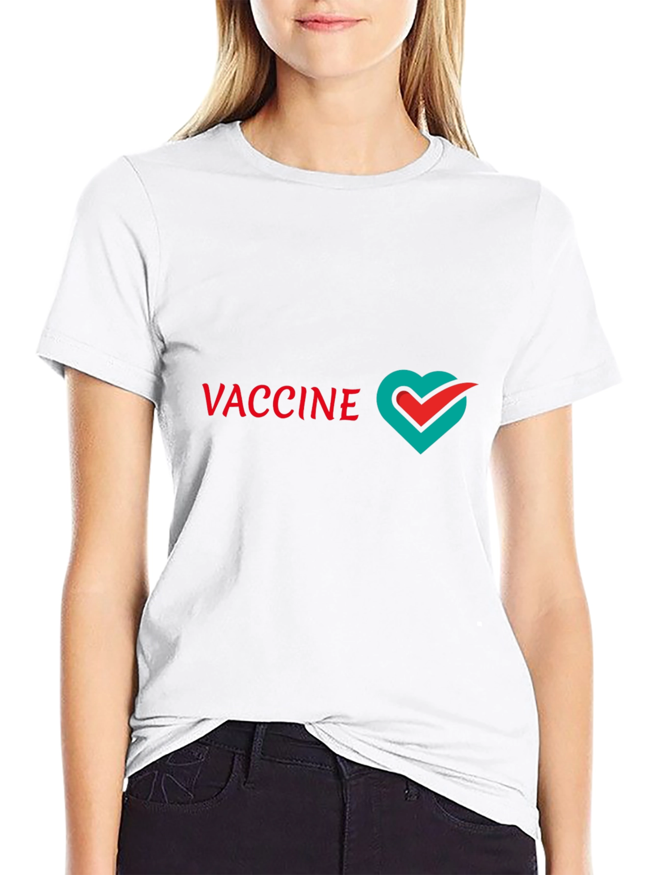 Vaccine Love T-Shirt - Stylish & Supportive