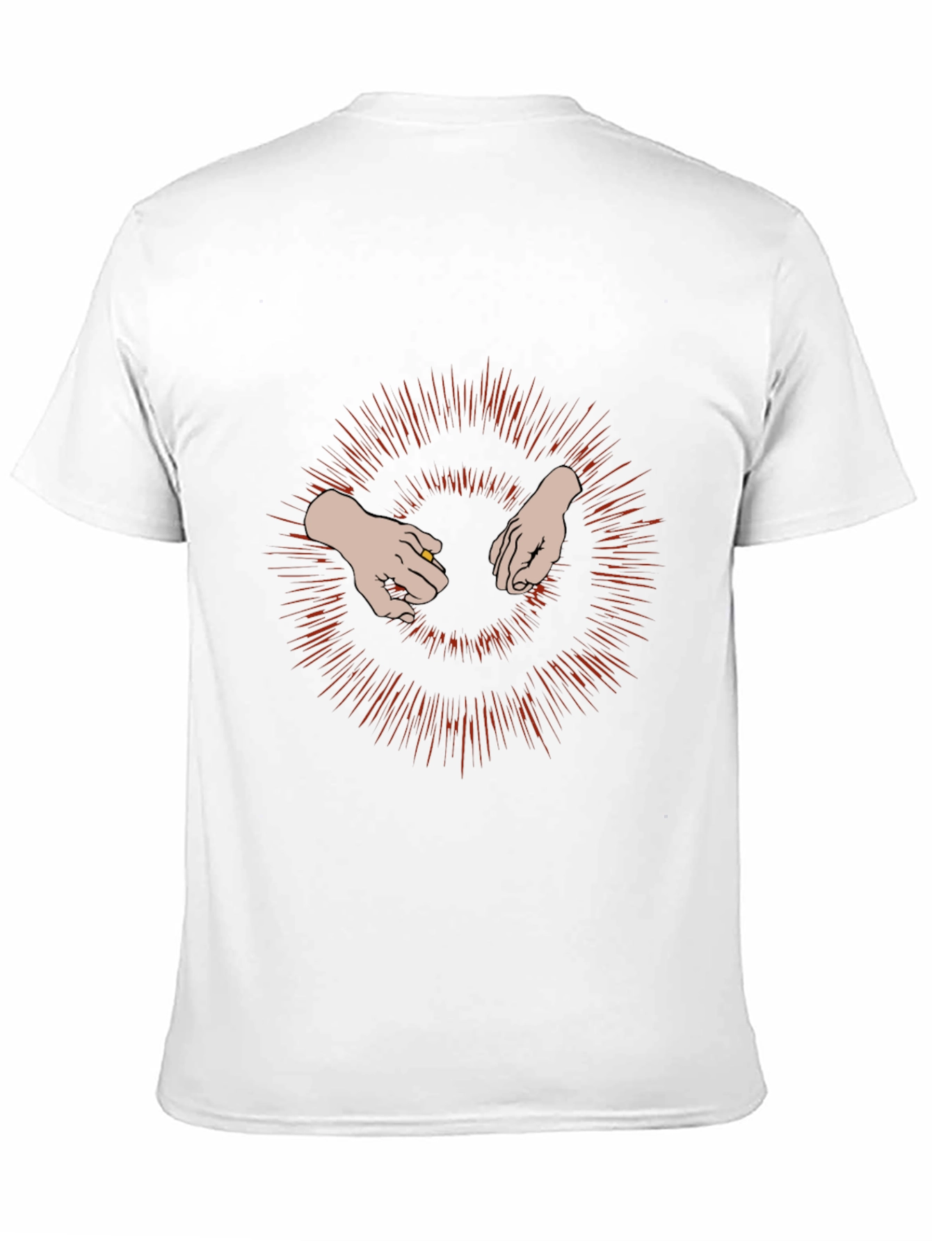 Mystic Hands Graphic Tee - Intriguing Design