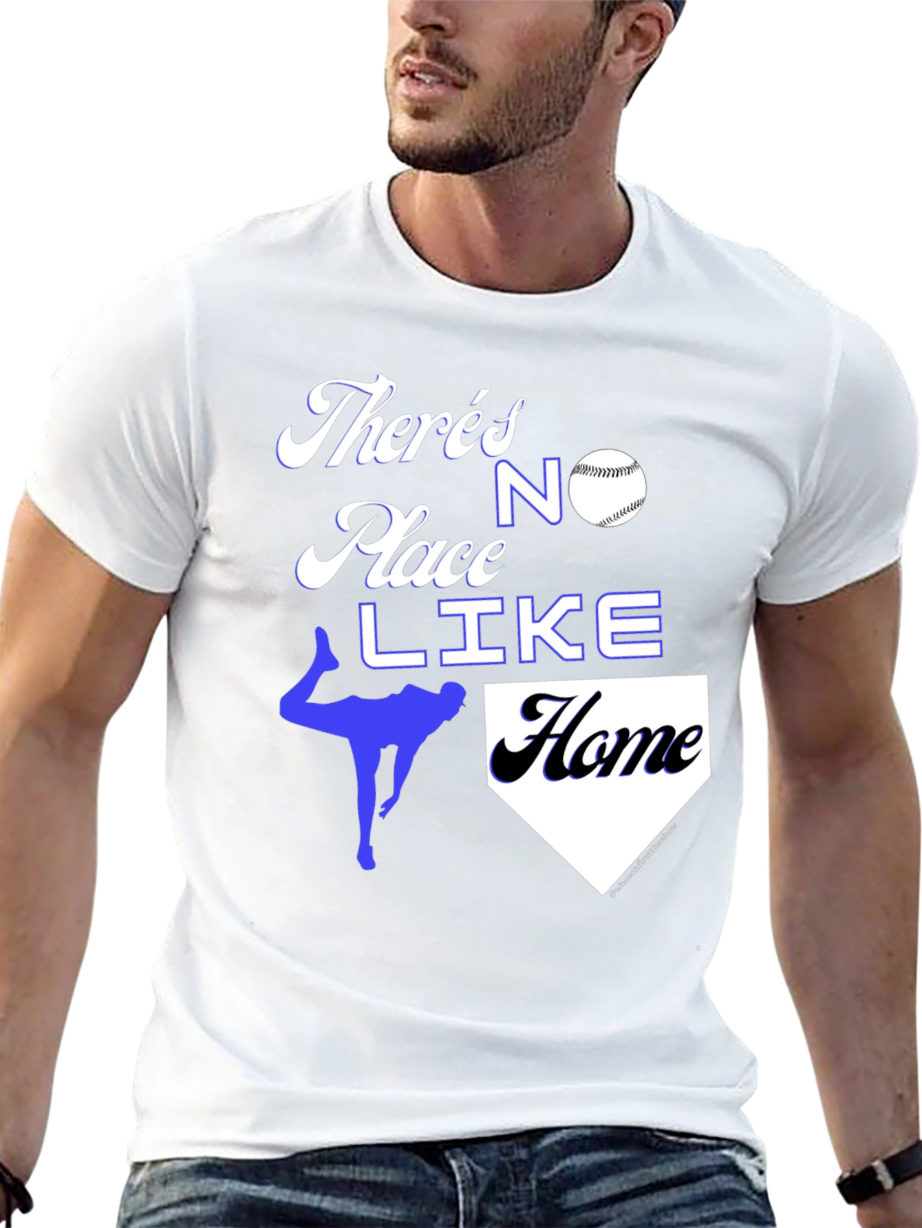 Baseball Home T-Shirt: Theres No Place Like Home