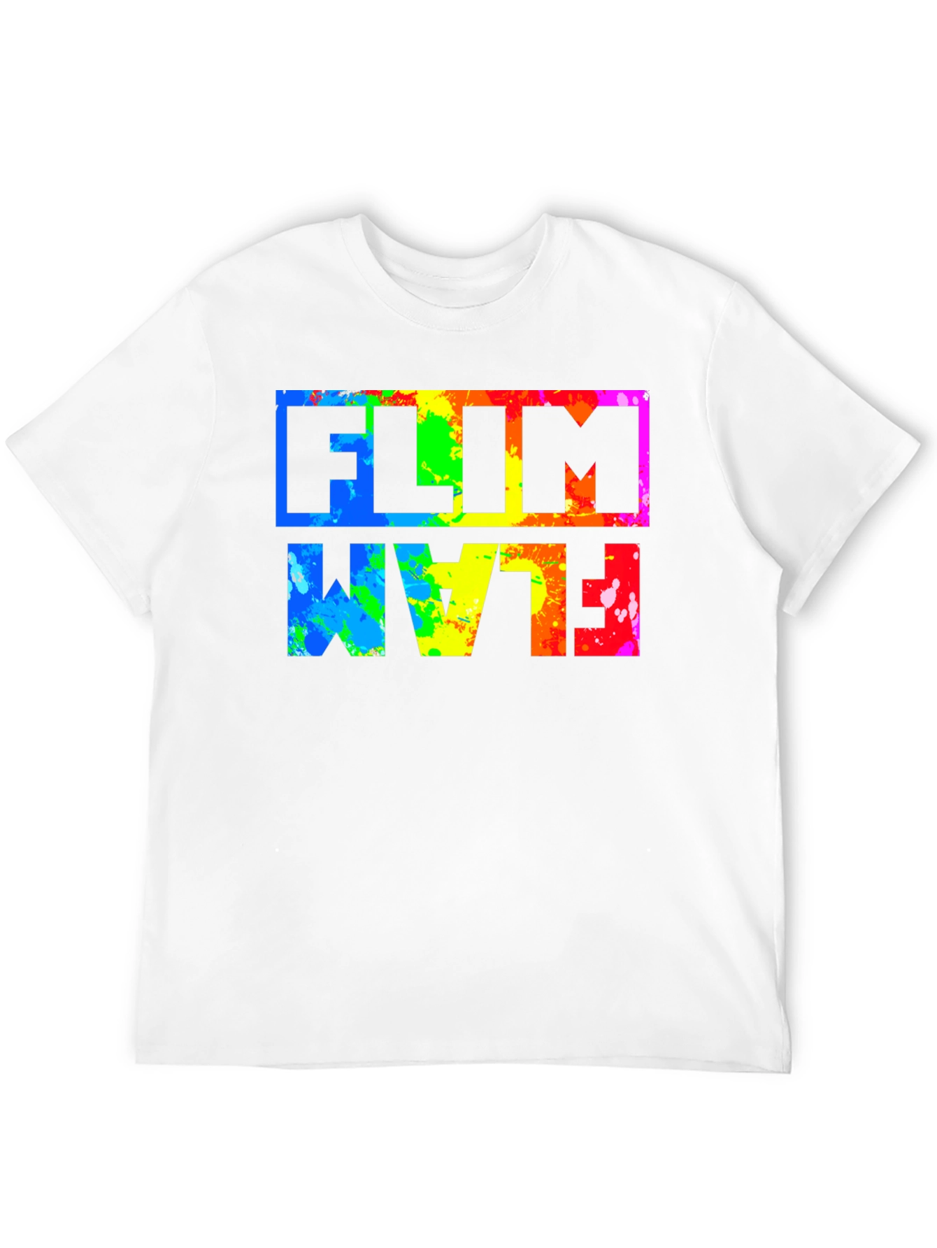 Flim Flam Rainbow Graphic T-Shirt