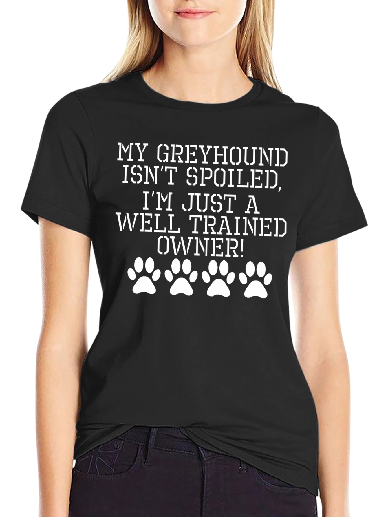 Greyhound Owner Graphic T-Shirt