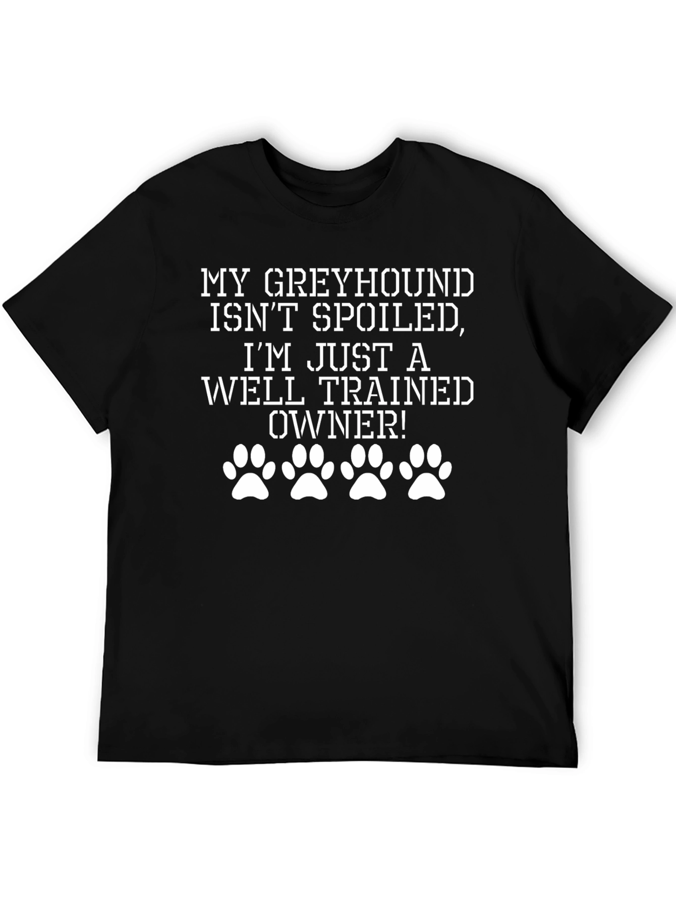 Greyhound Owner Graphic T-Shirt