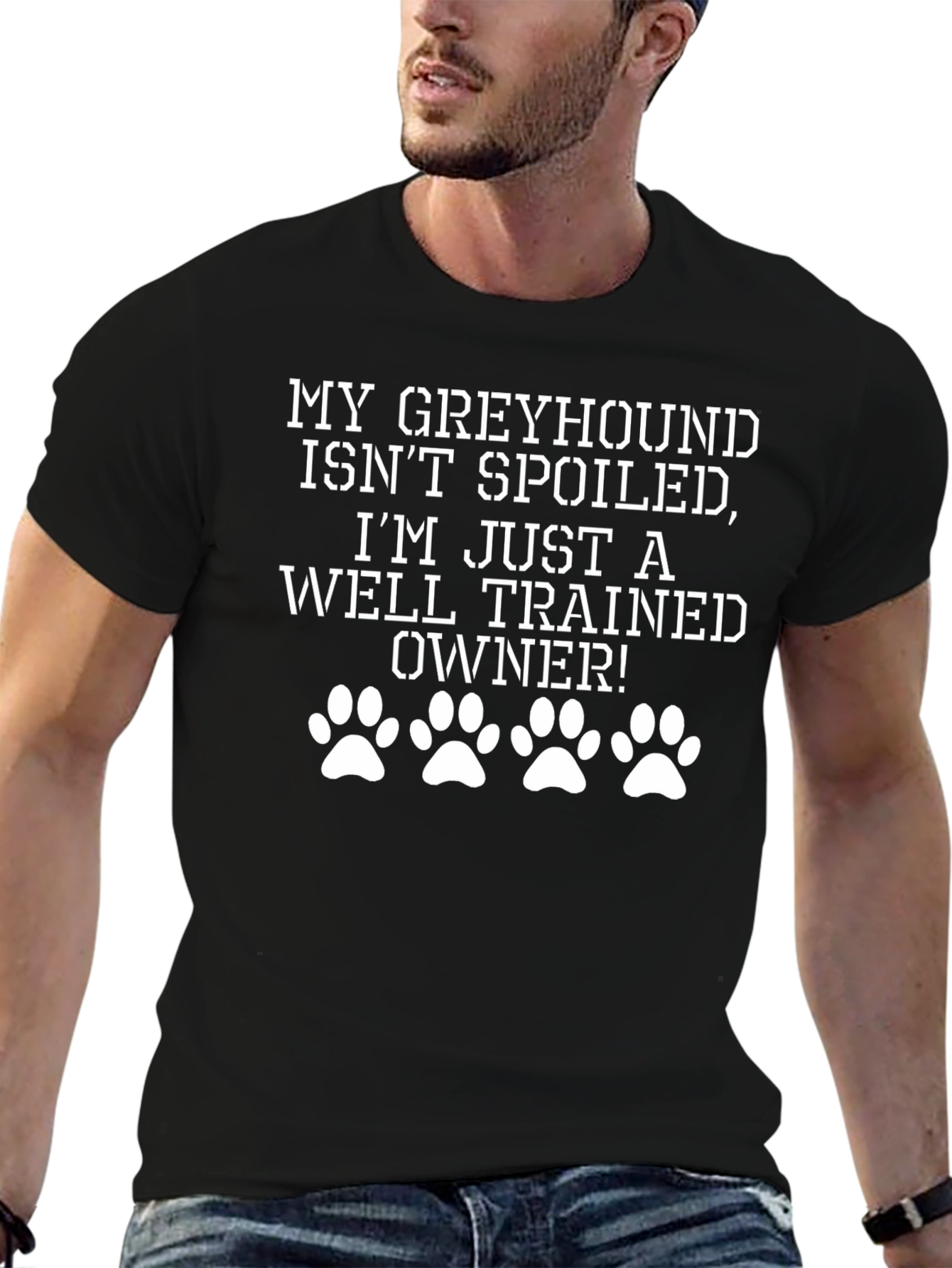 Greyhound Owner Graphic T-Shirt