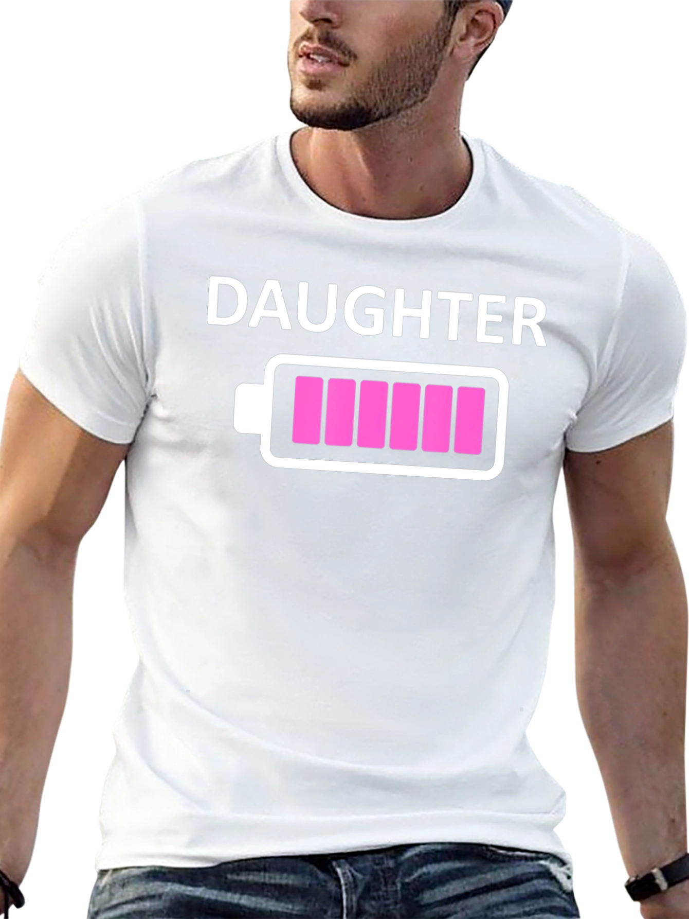 Daughter Battery Full Graphic Tee - Black T-Shirt