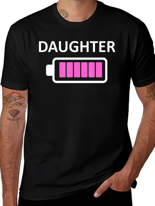 Daughter Battery Full Graphic Tee - Black T-Shirt