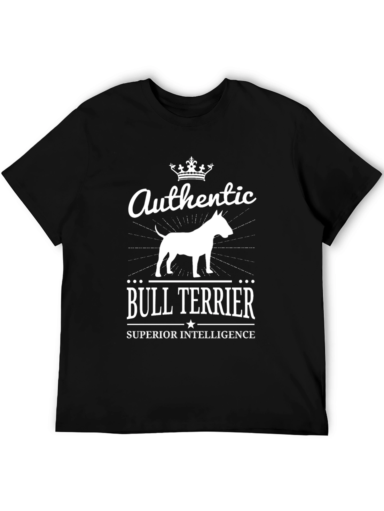 Authentic Bull Terrier Graphic T-Shirt