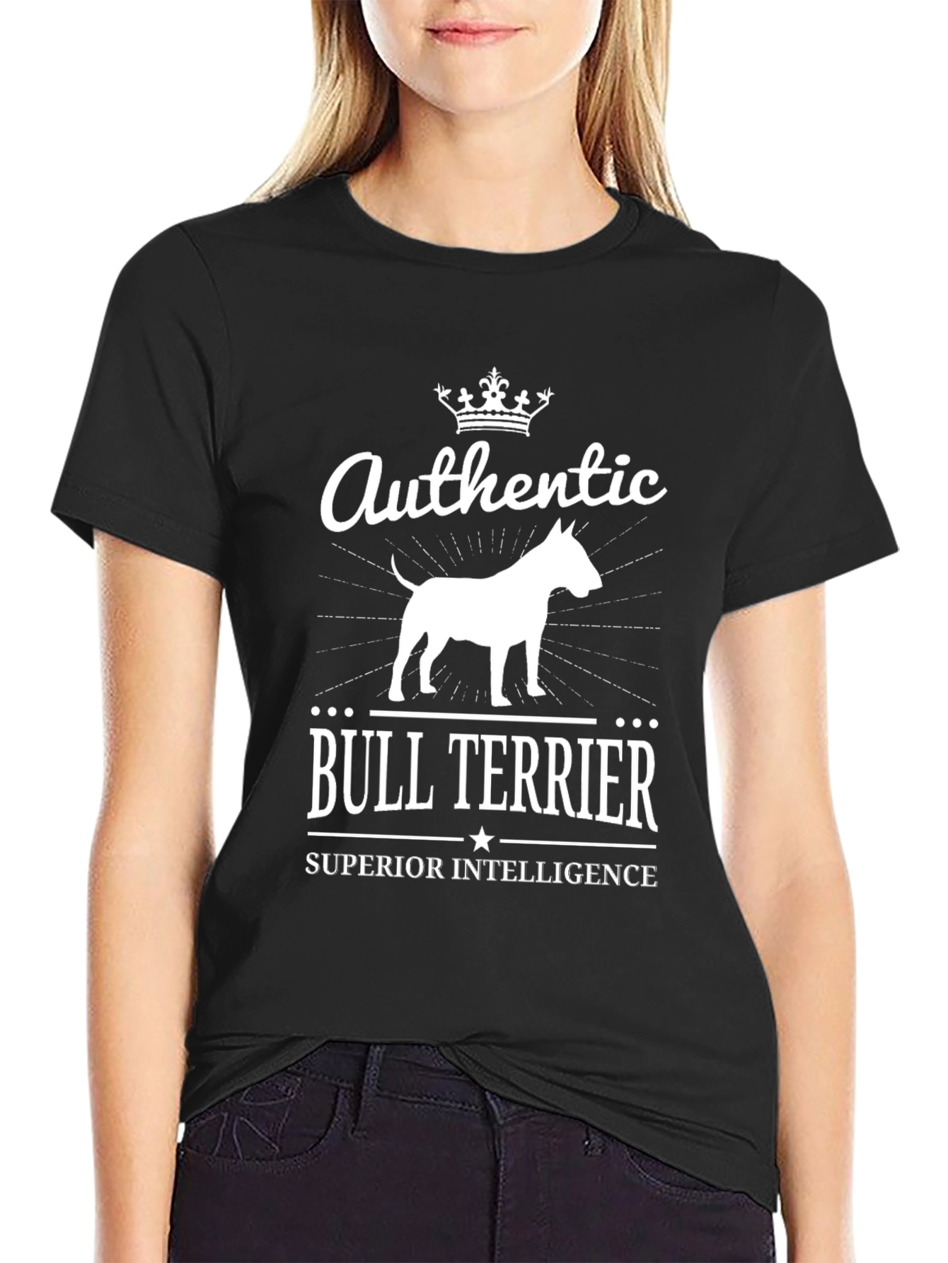 Authentic Bull Terrier Graphic T-Shirt