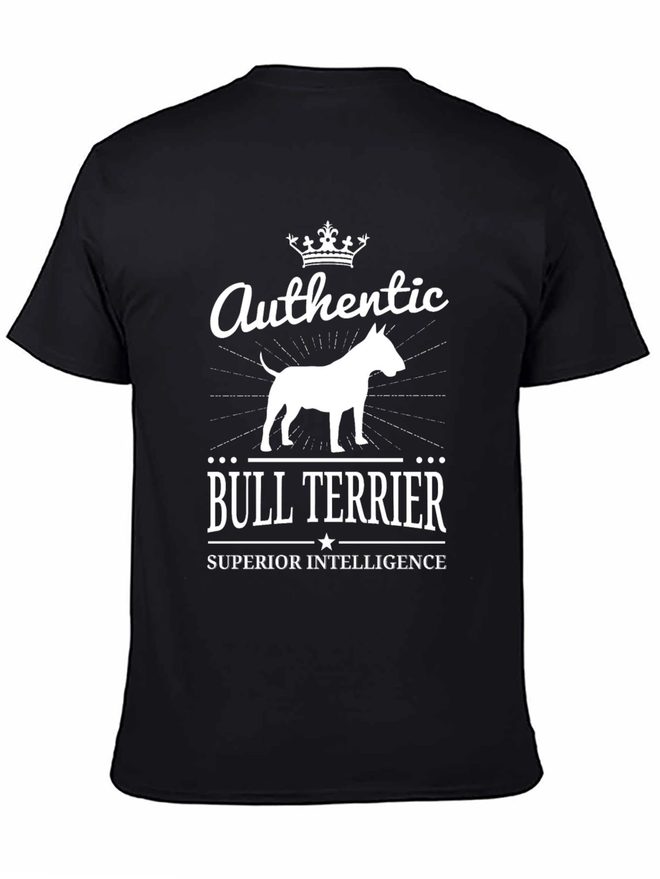 Authentic Bull Terrier Graphic T-Shirt