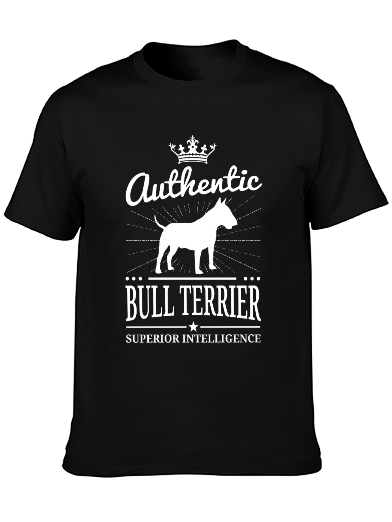 Authentic Bull Terrier Graphic T-Shirt