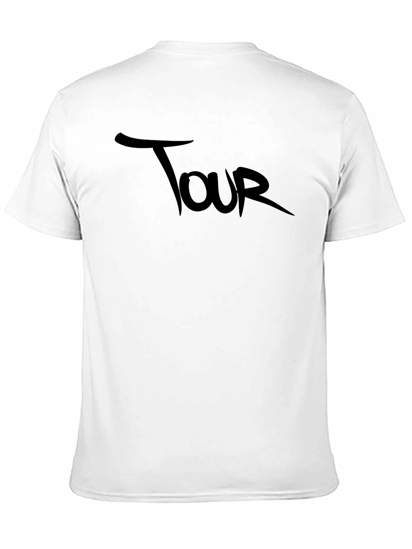 Tour Graphic Black Tee