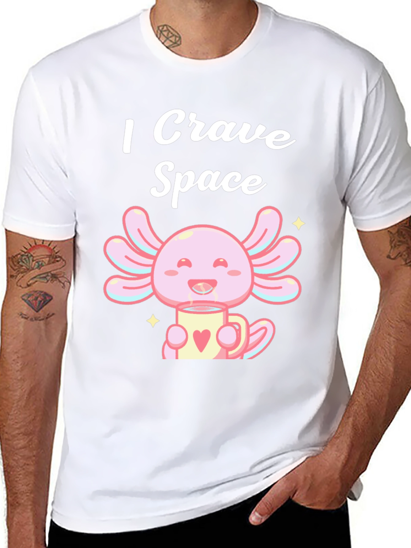 I Crave Space Axolotl T-Shirt