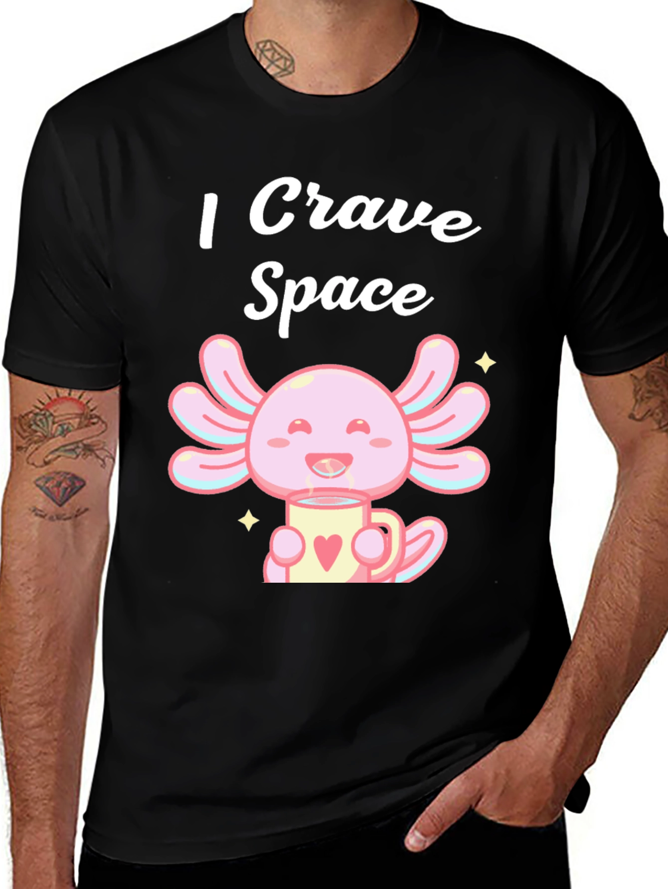 I Crave Space Axolotl T-Shirt