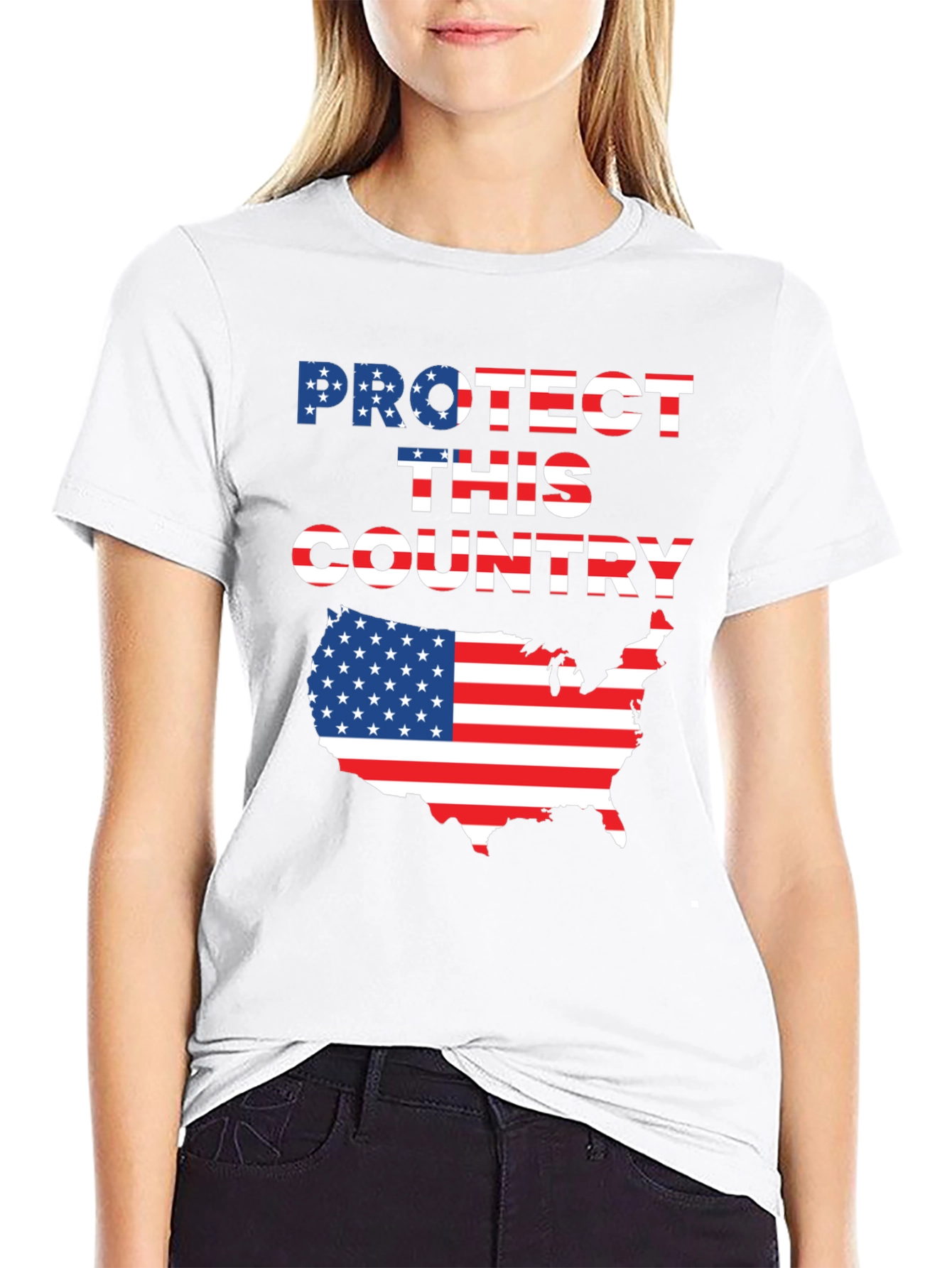 Protect This Country USA Flag T-Shirt