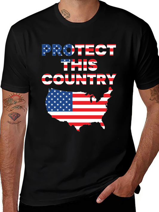 Protect This Country USA Flag T-Shirt