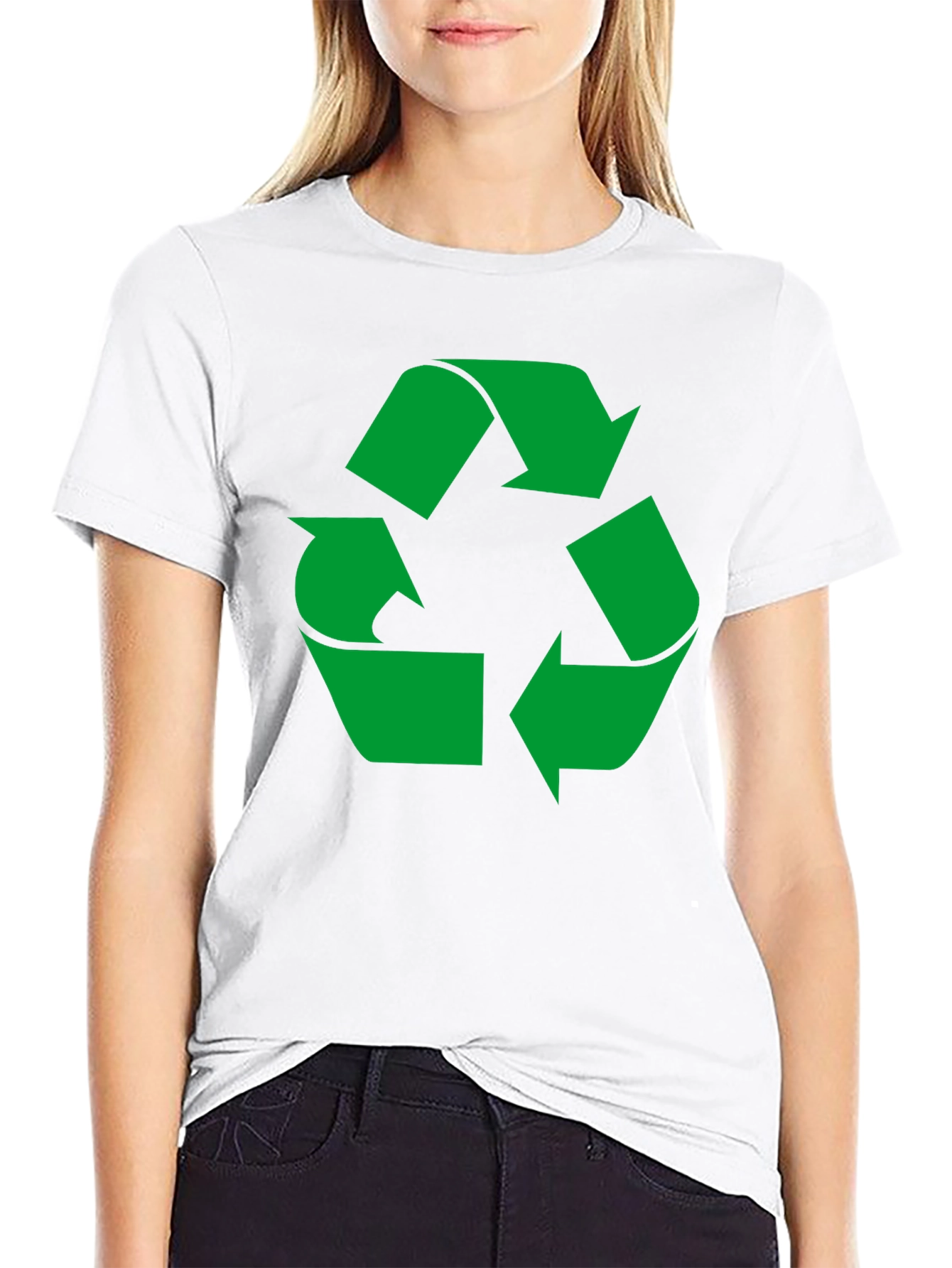 Green Recycle Symbol T-Shirt