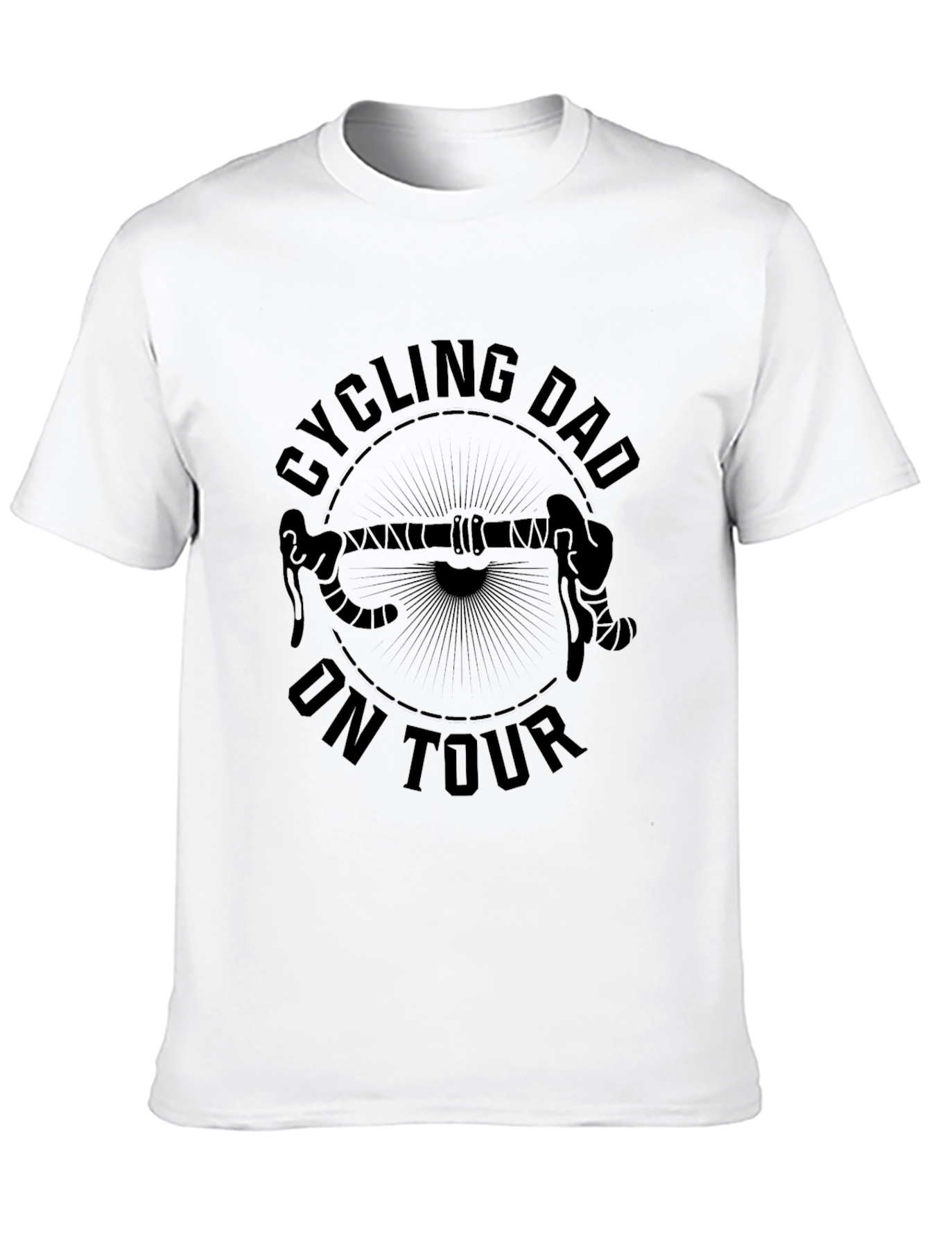 Cycling Dad On Tour T-Shirt