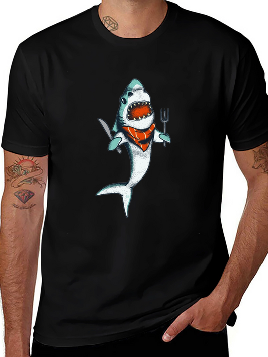 Shark Chef Graphic T-Shirt