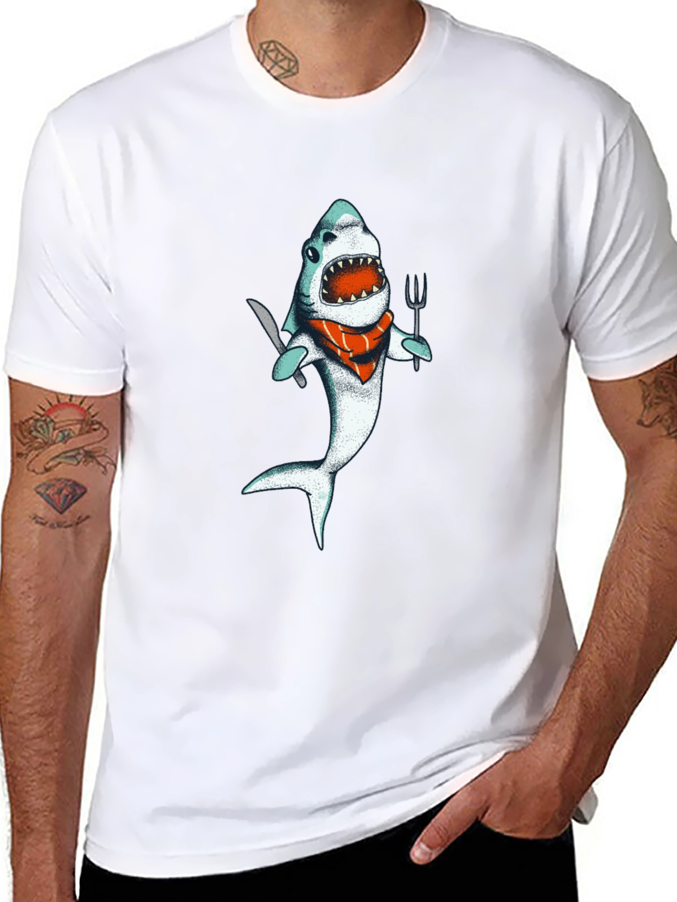 Shark Chef Graphic T-Shirt
