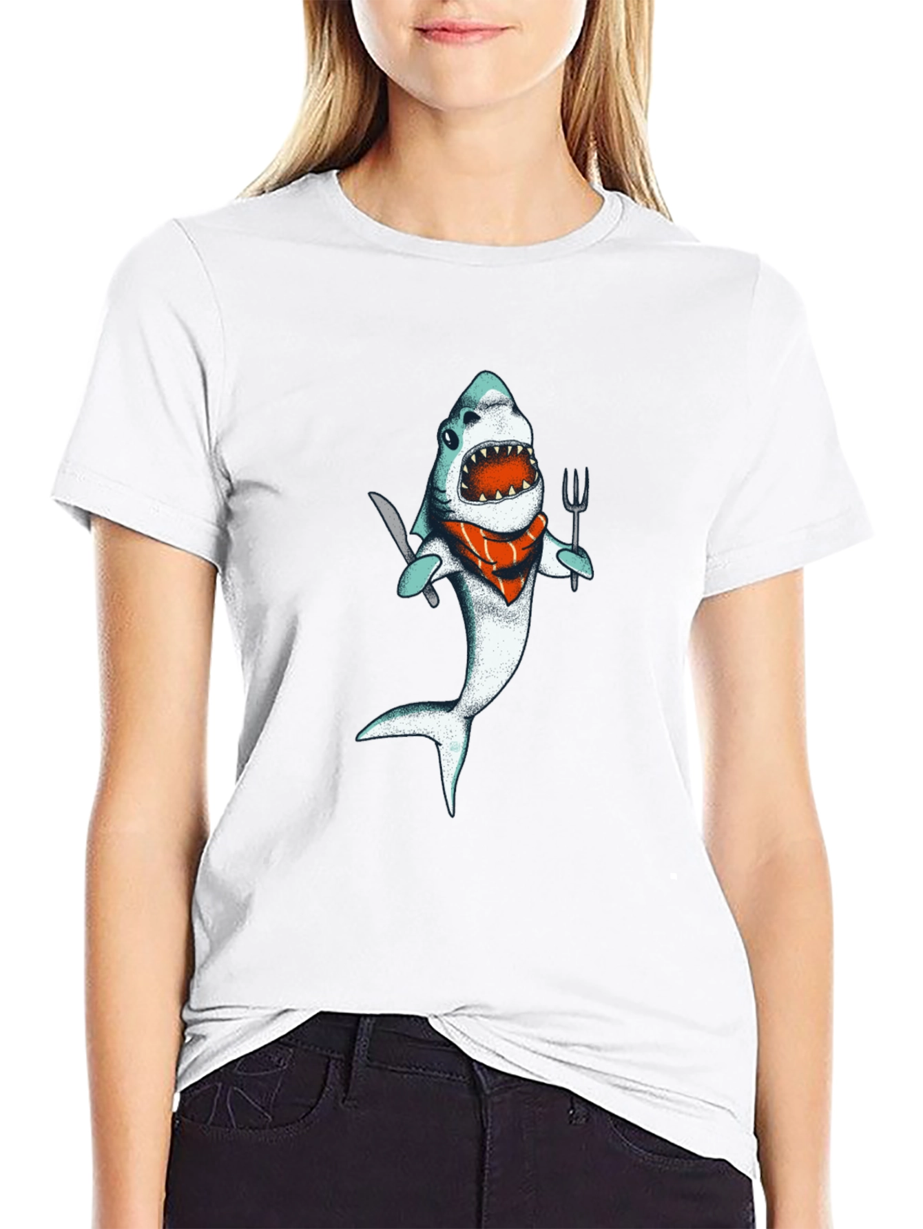 Shark Chef Graphic T-Shirt