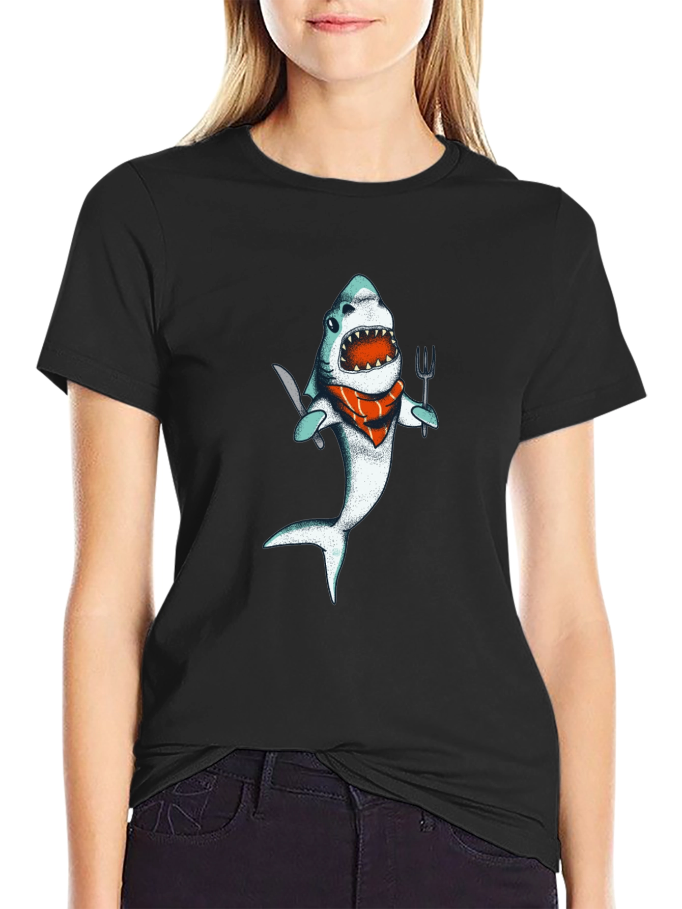 Shark Chef Graphic T-Shirt