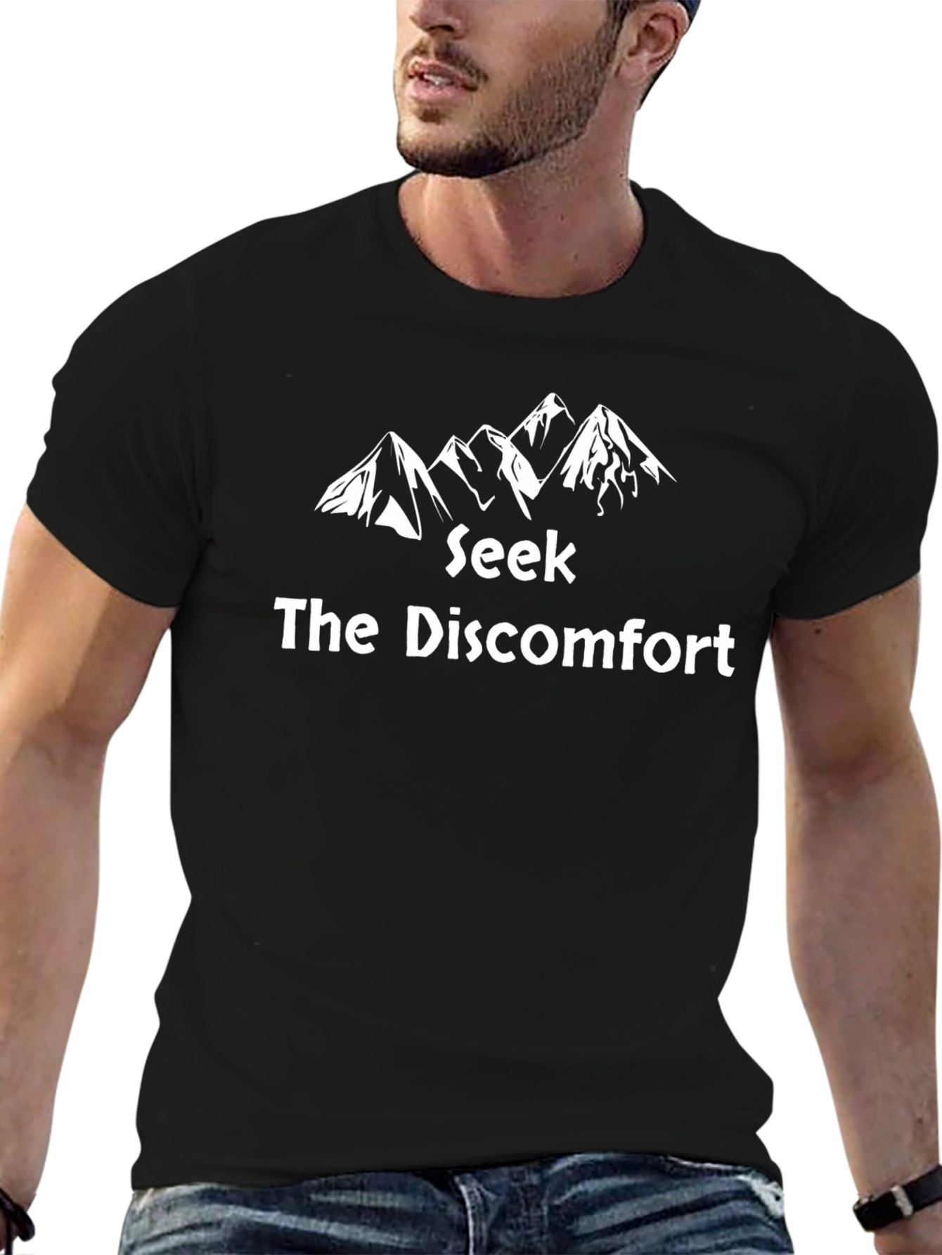 Seek The Discomfort Graphic Tee