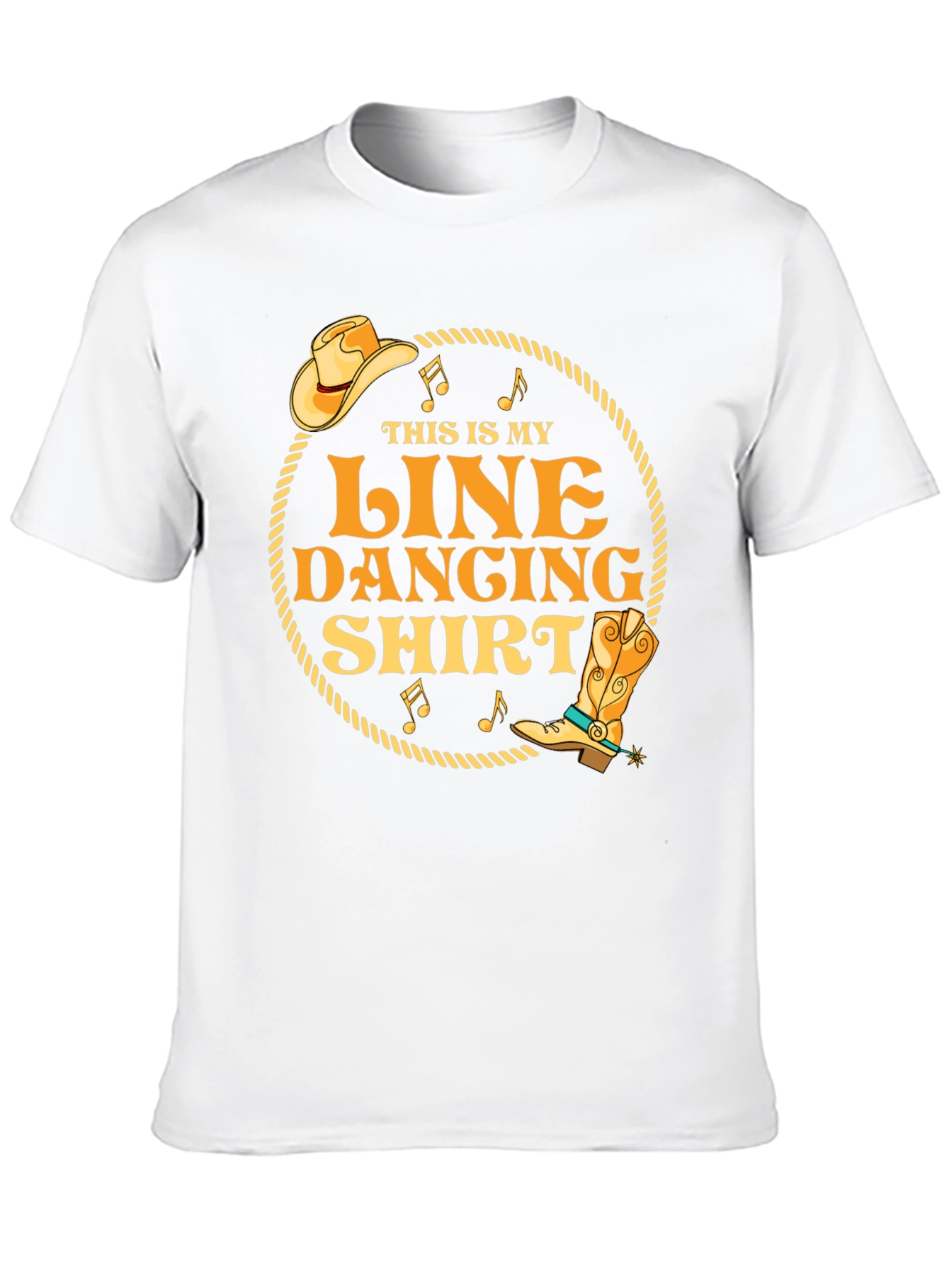Line Dancing T-Shirt - Western Style Tee