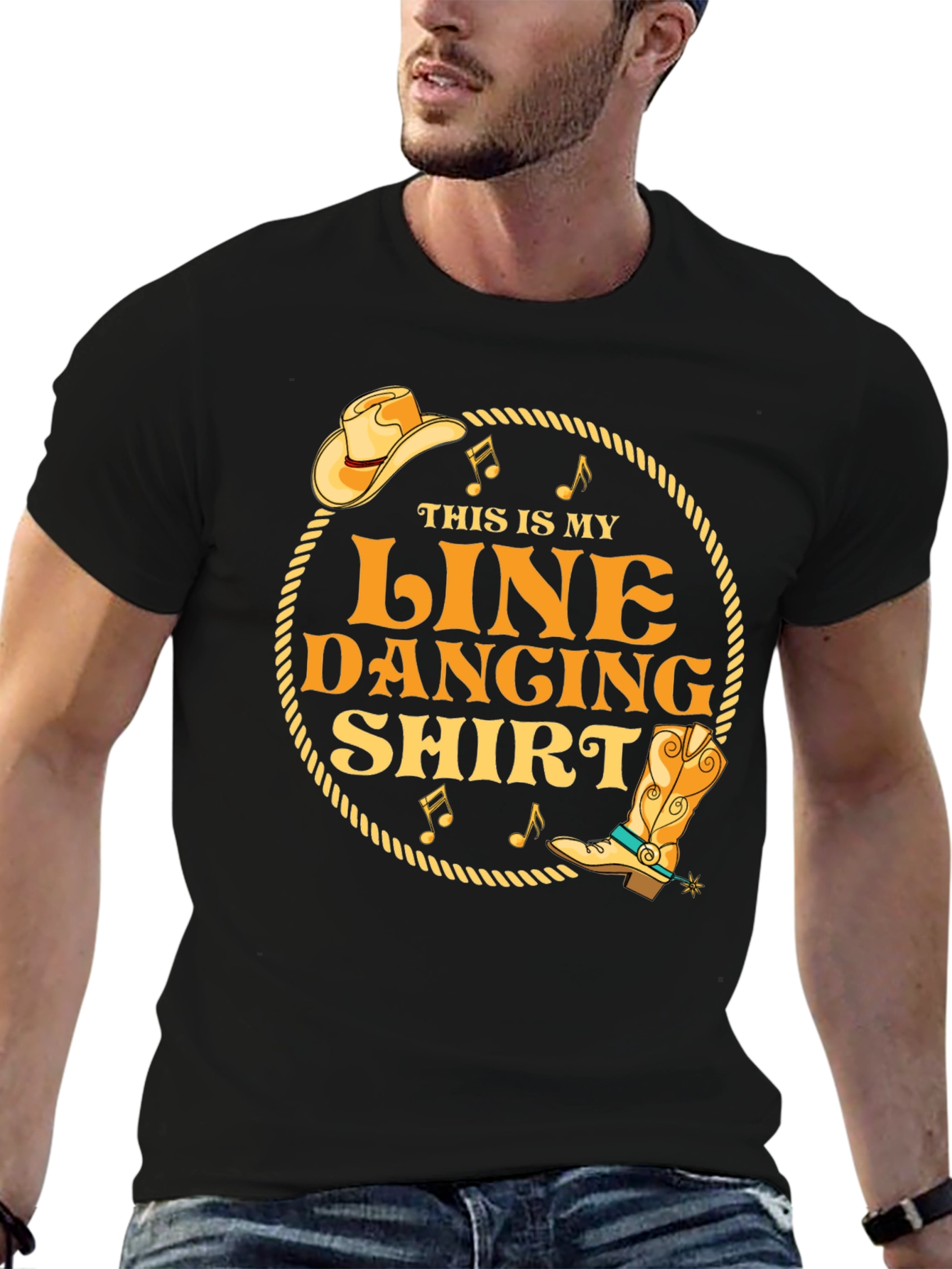 Line Dancing T-Shirt - Western Style Tee