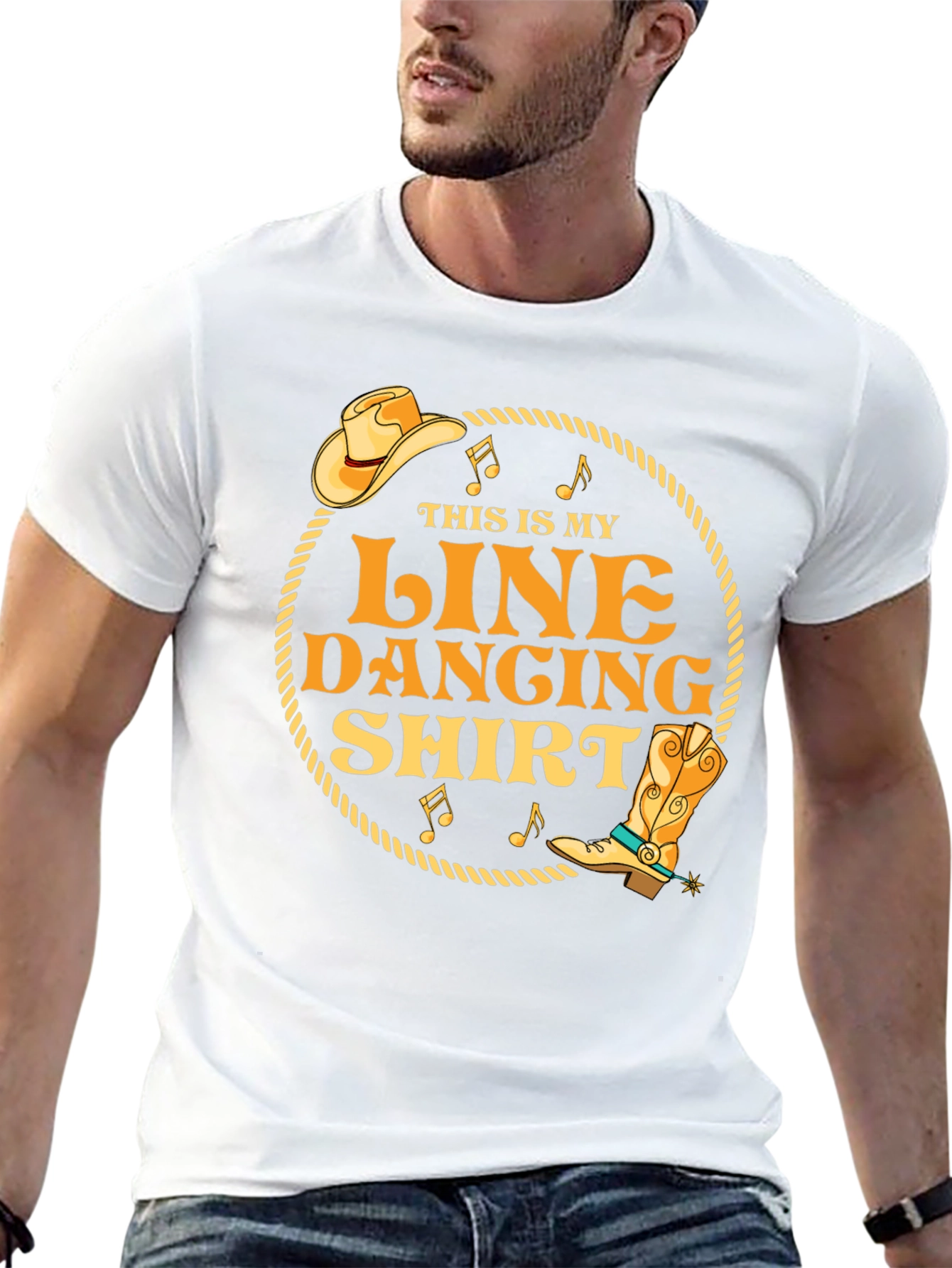 Line Dancing T-Shirt - Western Style Tee