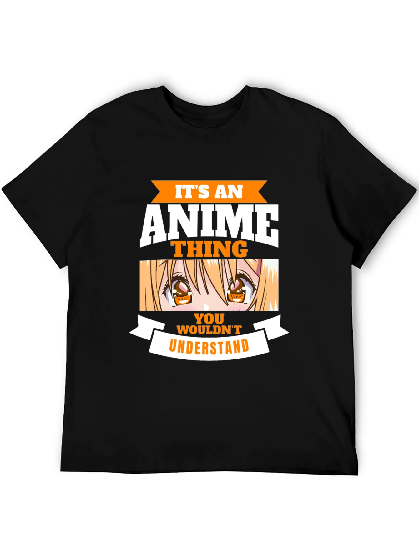 Anime Thing Graphic Tee - Black